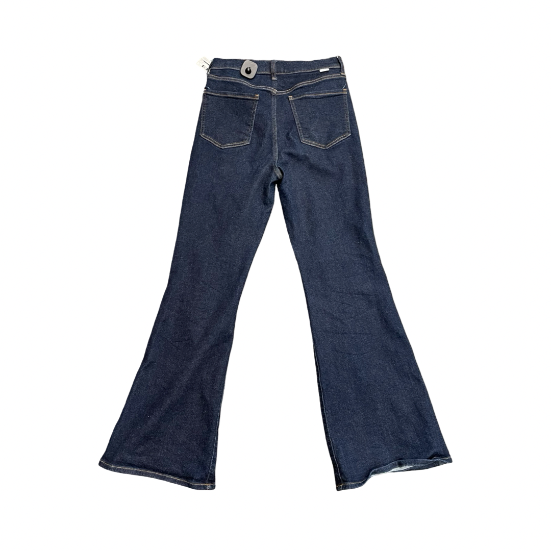 Jeans Flared By Daze In Blue Denim, Size:8