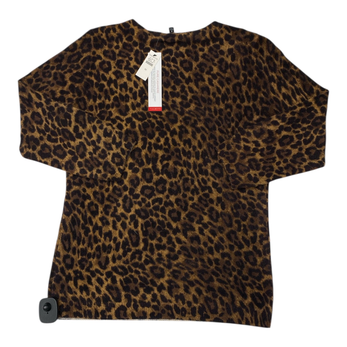 Sweater Cashmere By Talbots In Animal Print, Size:M