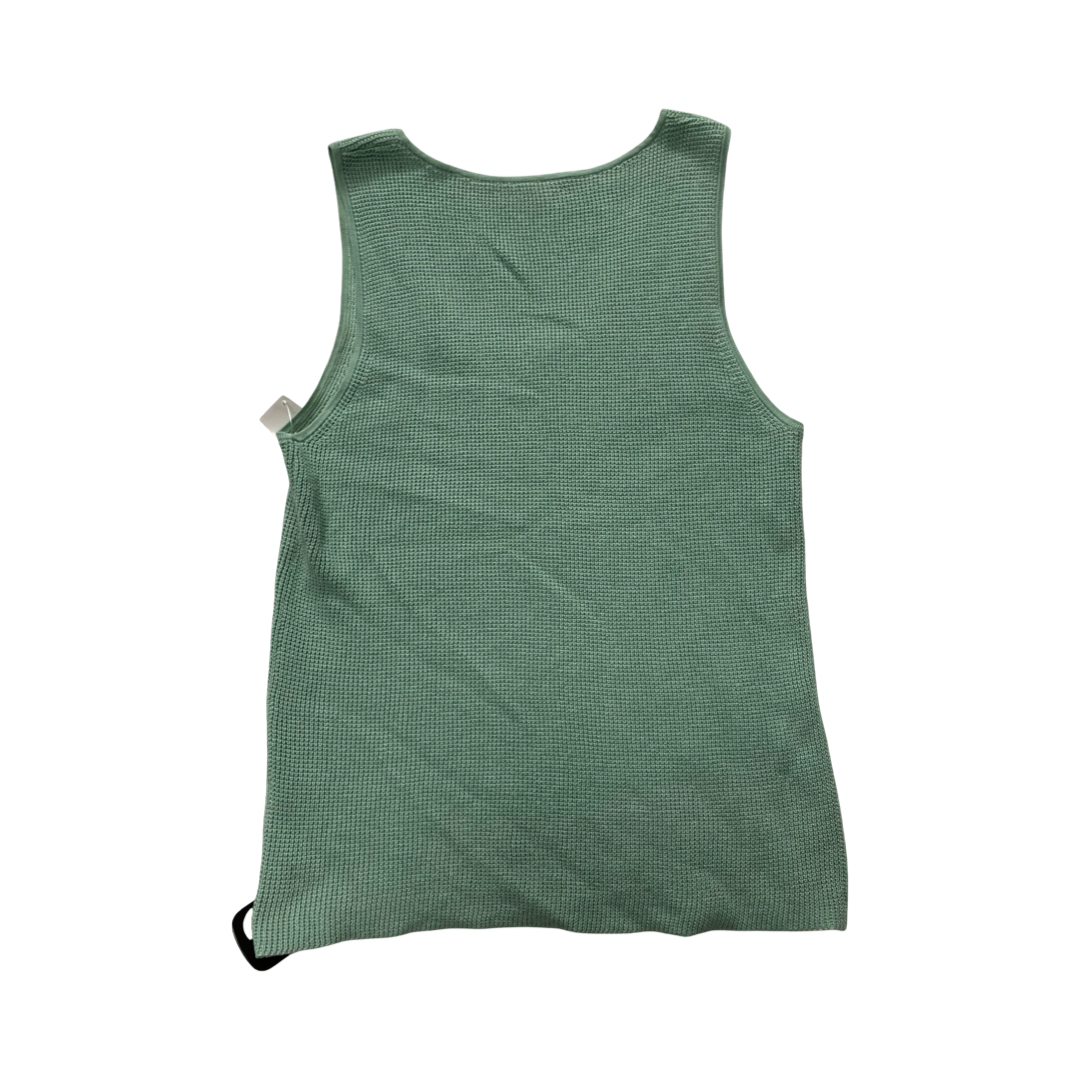 Top Sleeveless By Margaret Oleary In Green, Size:L