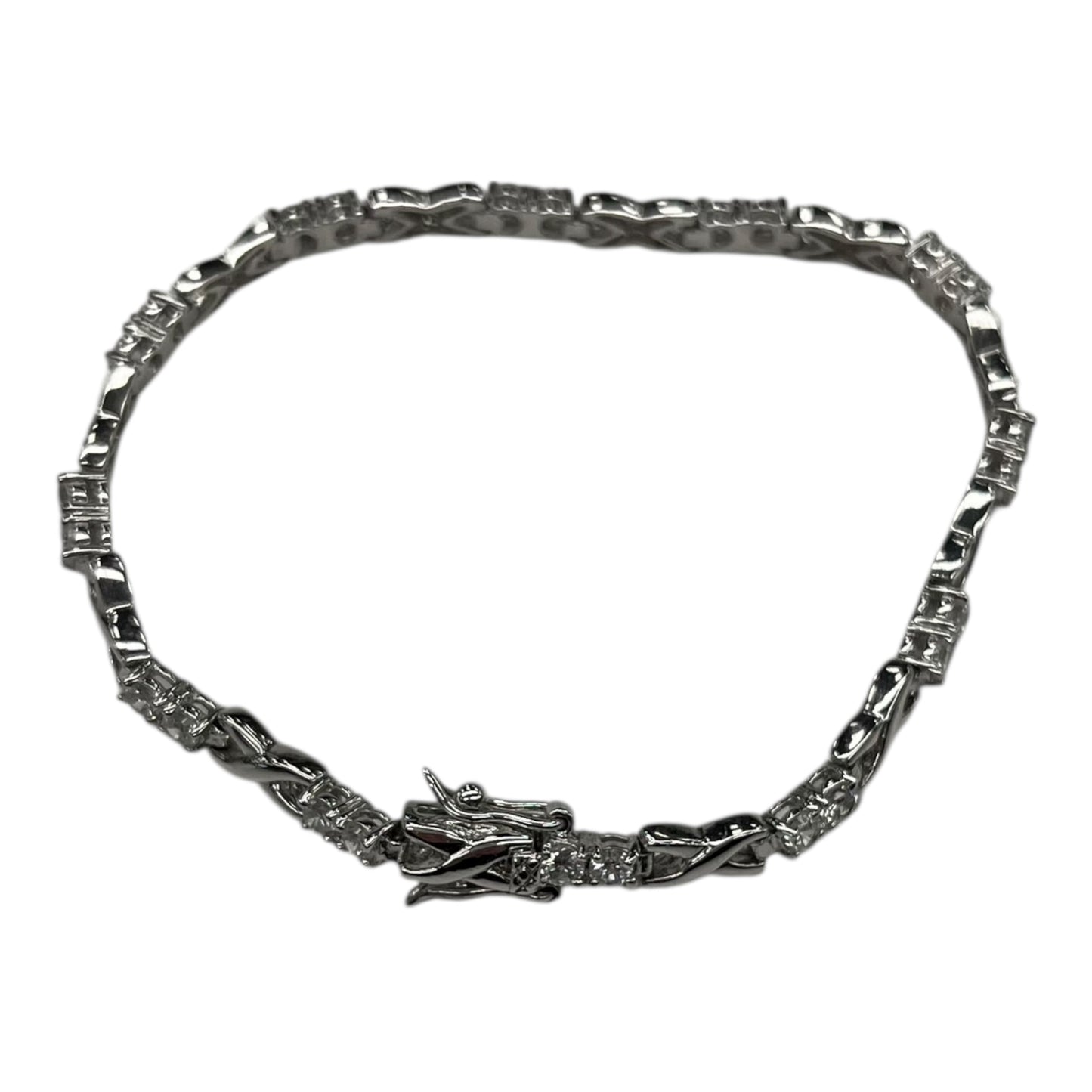 Bracelet Other By Clothes Mentor In Silver