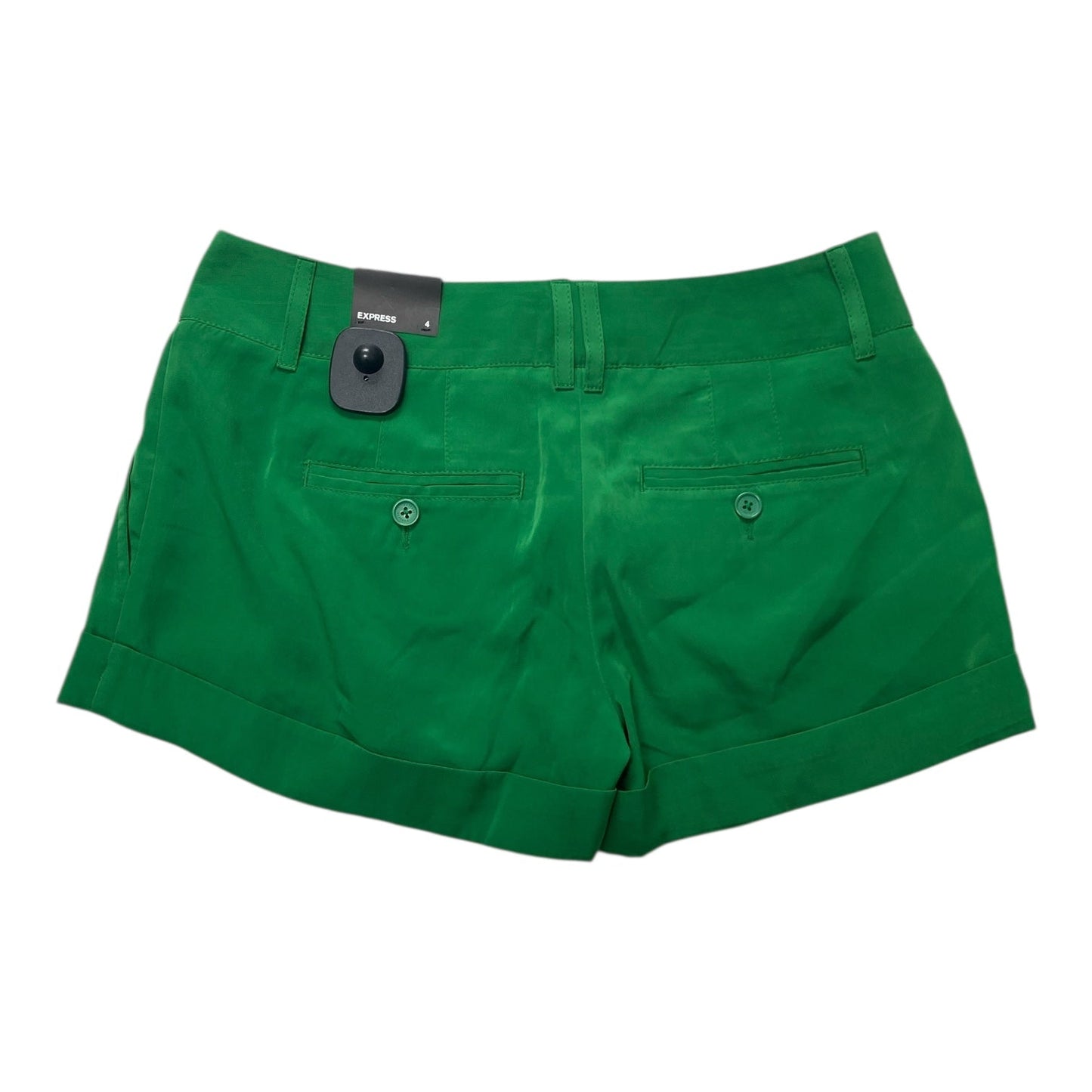 Shorts By Express In Green, Size:4