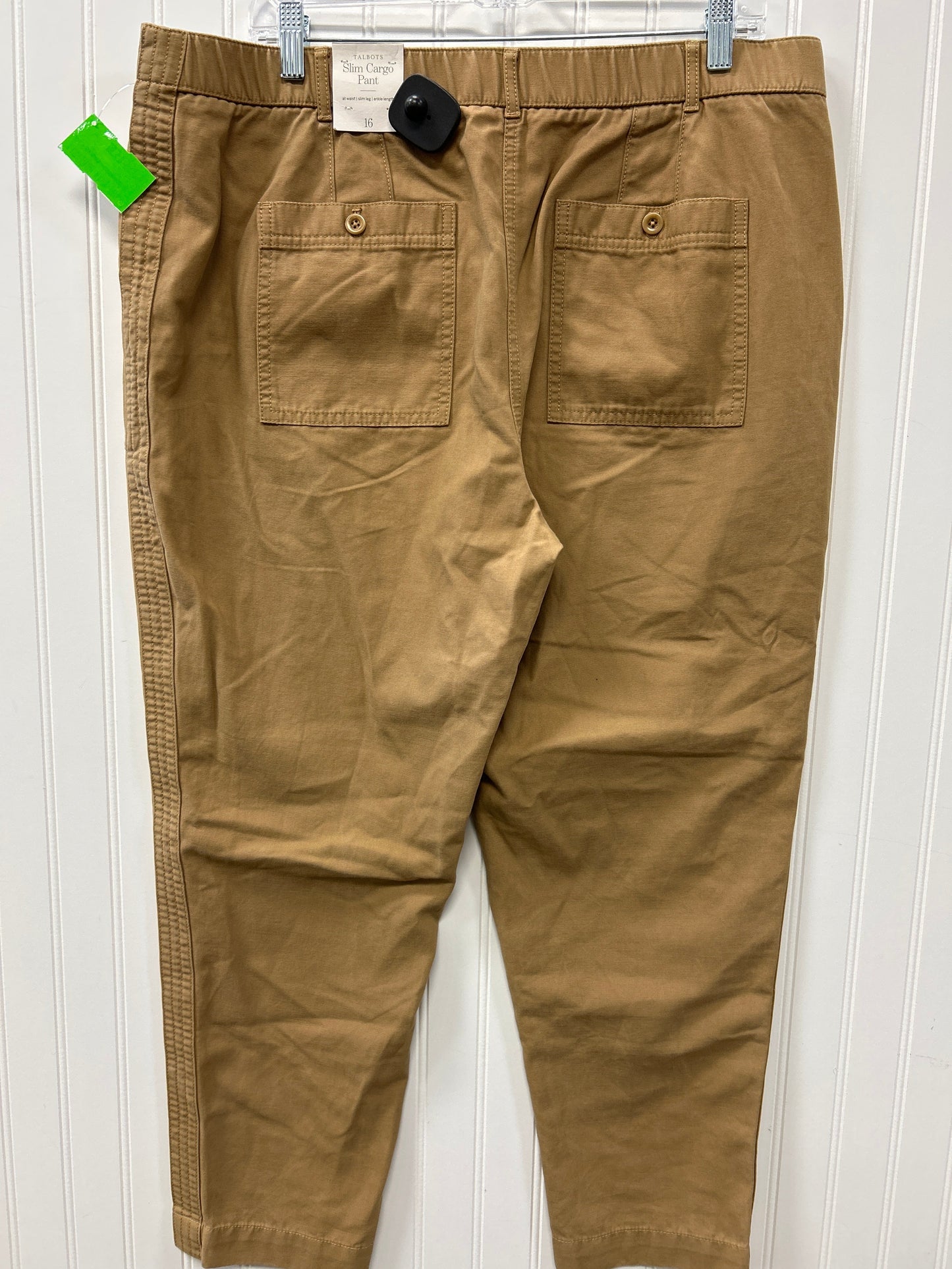 Pants Cargo & Utility By Talbots In Brown, Size:16