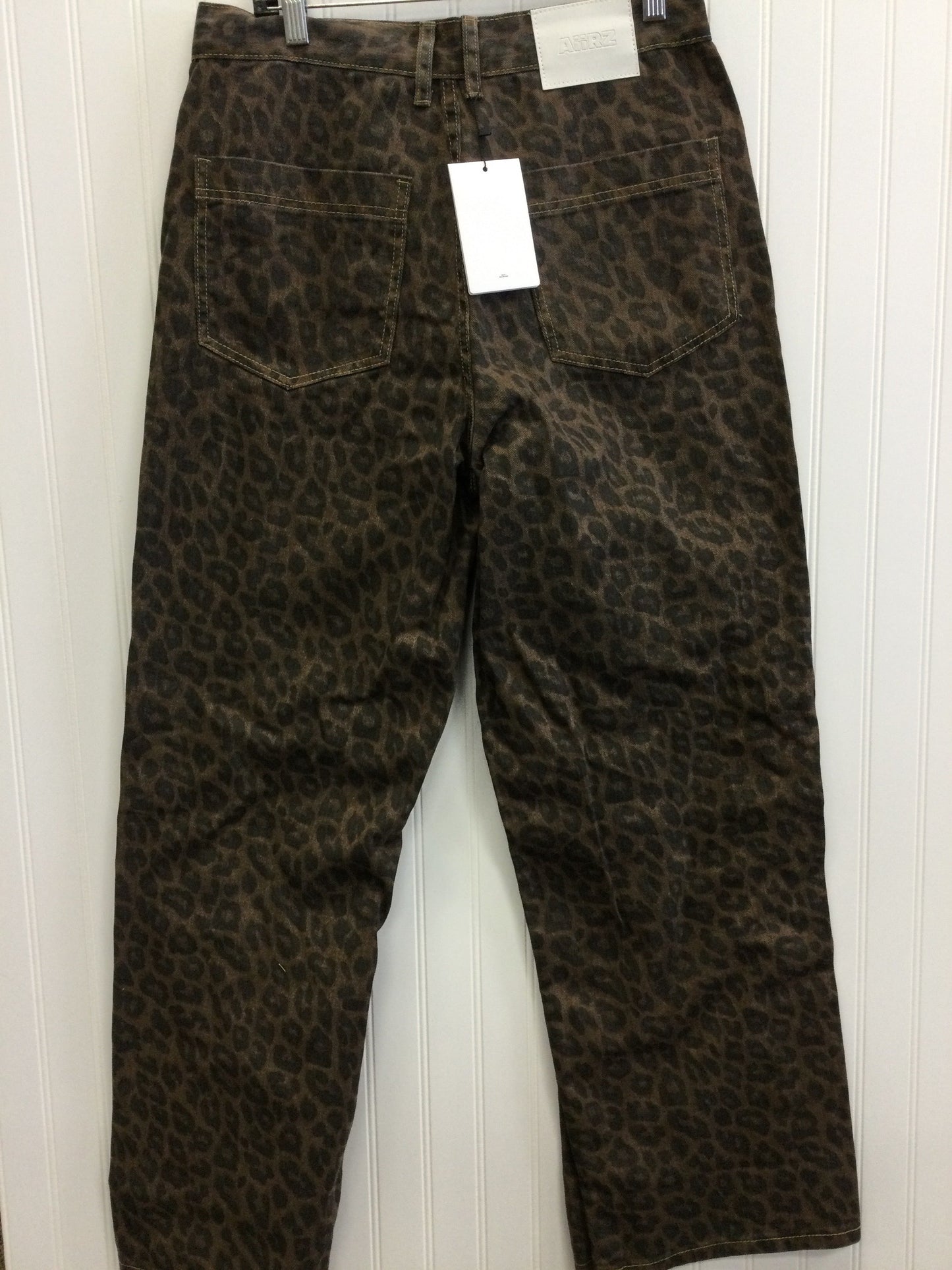 Jeans Straight By Cmc In Animal Print, Size:8