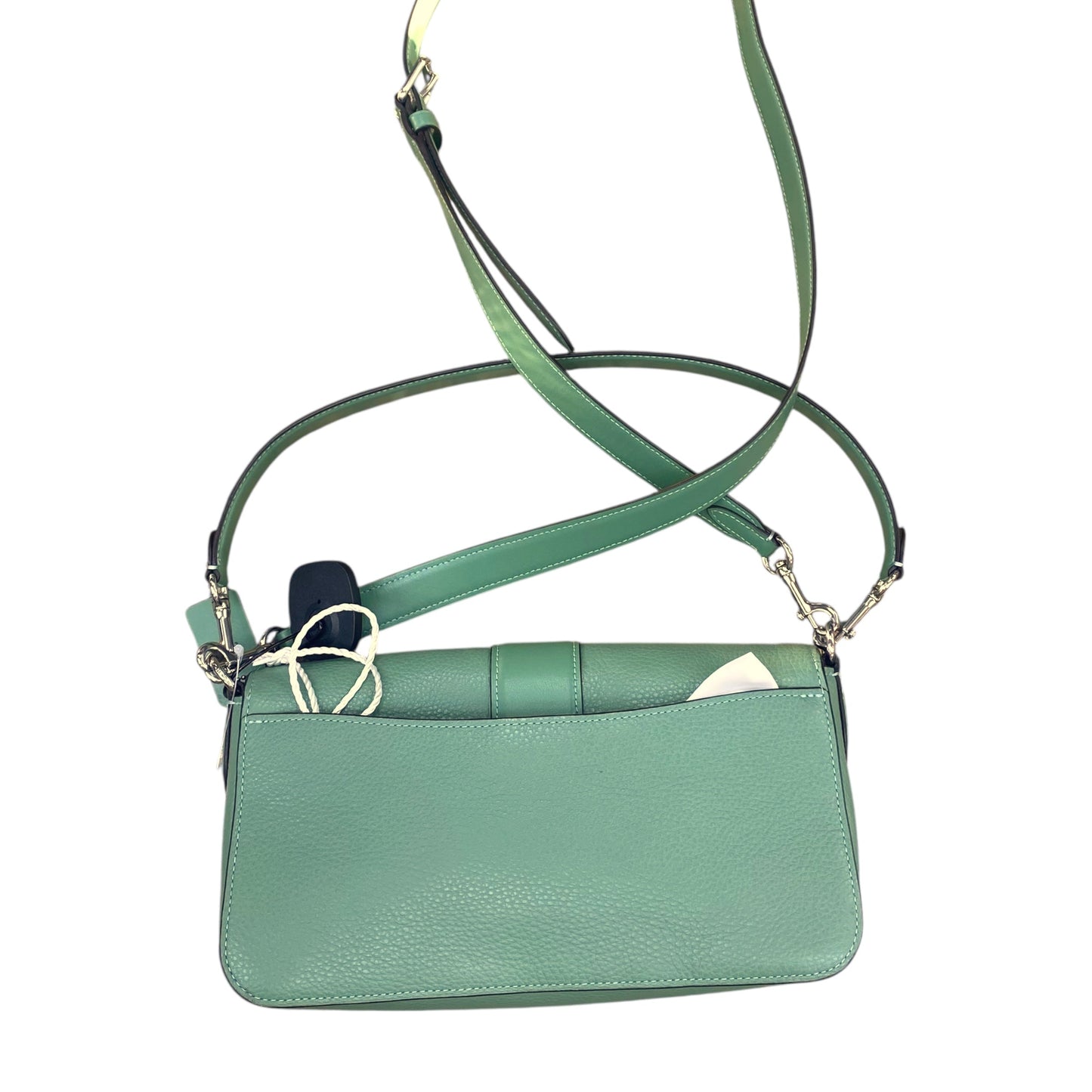 Handbag Designer By Coach In Green, Size:Medium