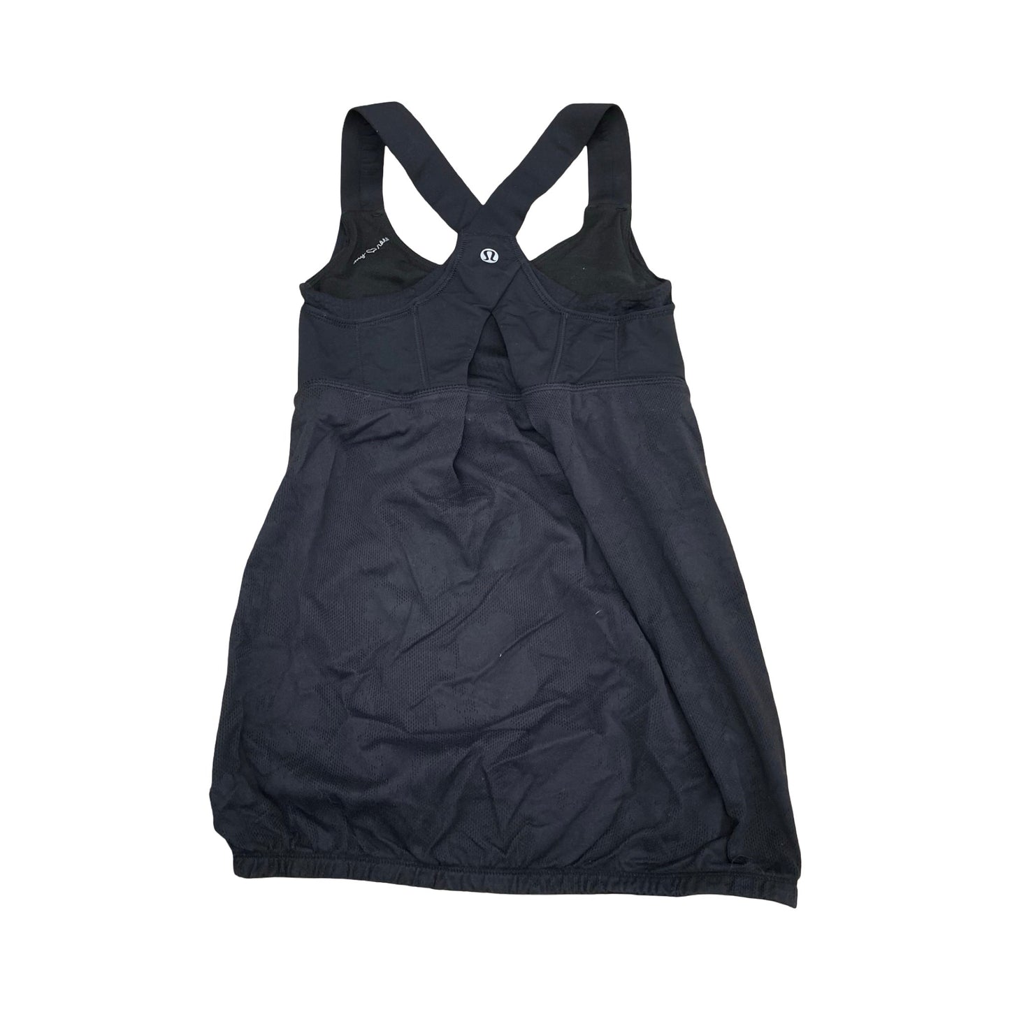 Athletic Tank Top By Lululemon In Black, Size:2
