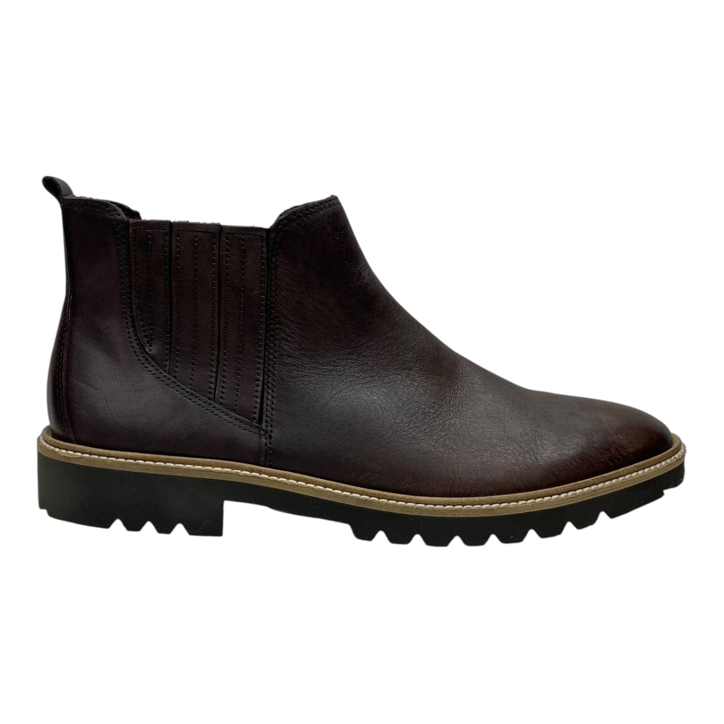 Boots Ankle Heels By Munro In Brown, Size:8.5