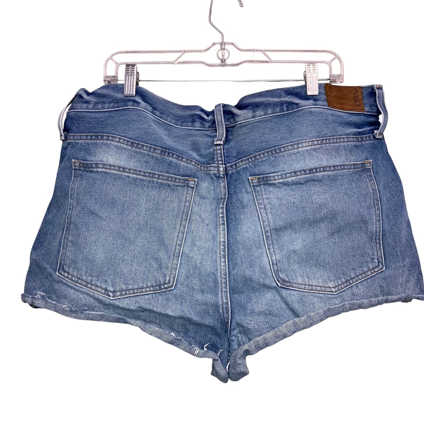 Shorts By J. Crew In Blue Denim, Size:18