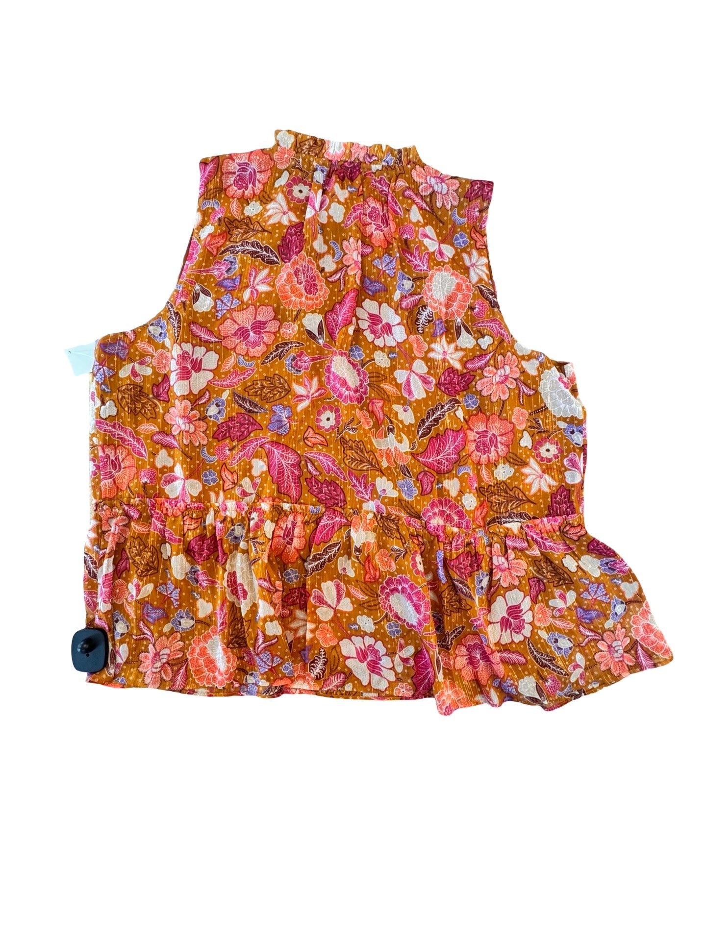 Top Sleeveless By Ann Taylor In Multi, Size:Xl