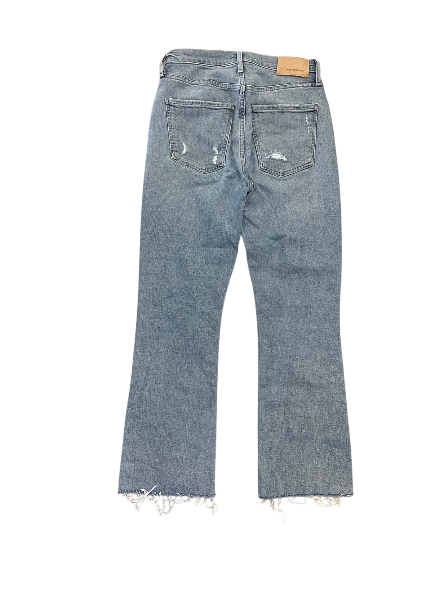Jeans Boot Cut By Citizens Of Humanity In Blue Denim, Size:0