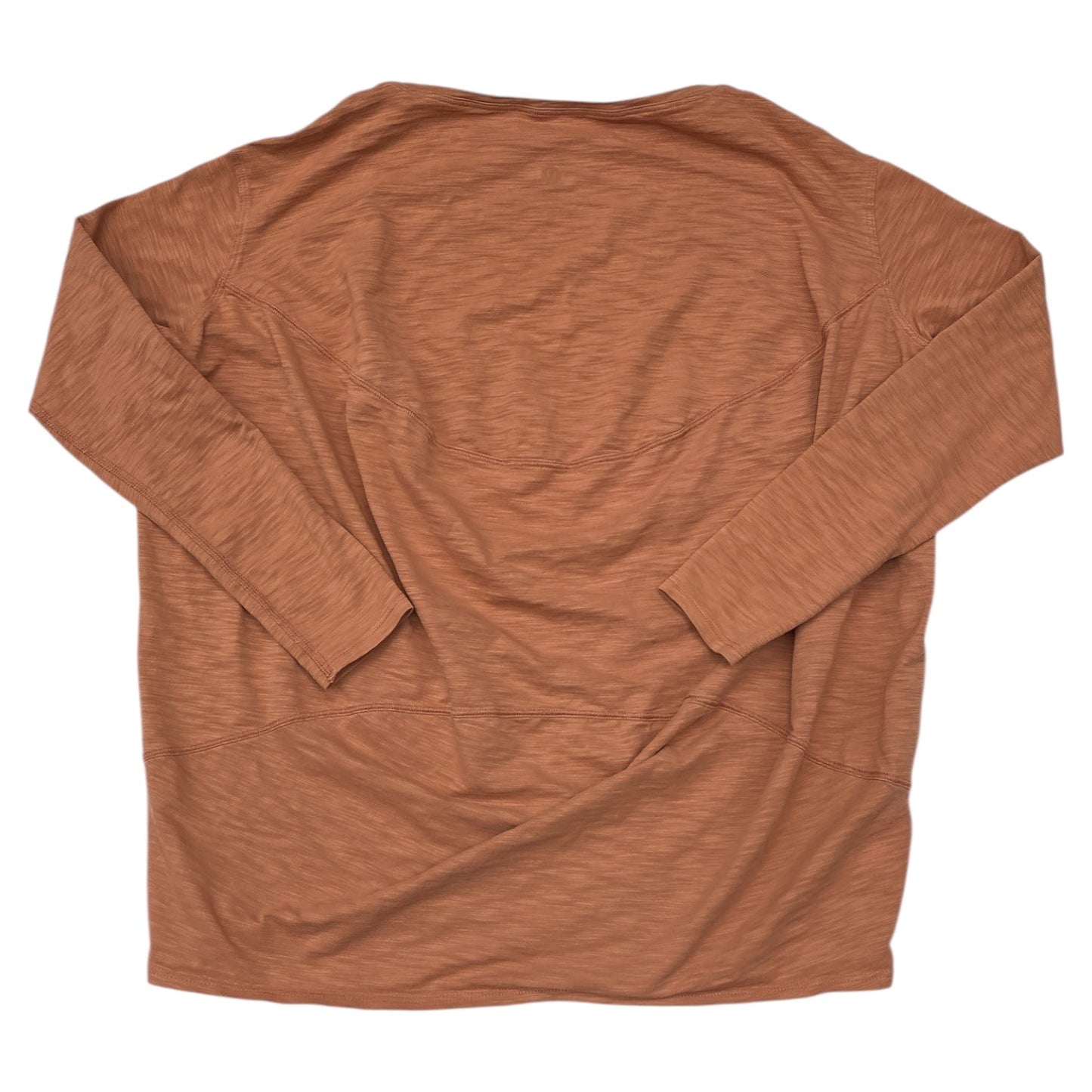 Athletic Top Ls Crewneck By Lululemon In Orange
