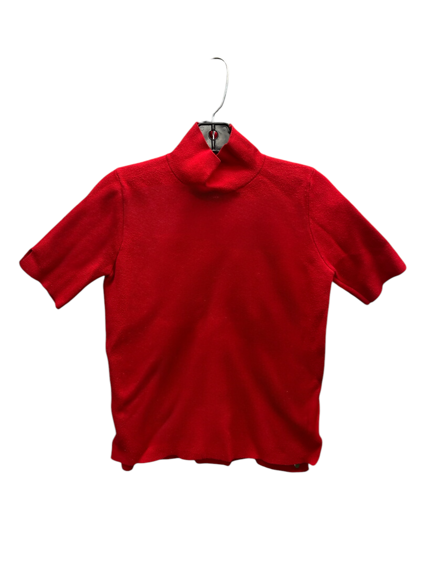 Top Short Sleeve By Zara In Red, Size: M