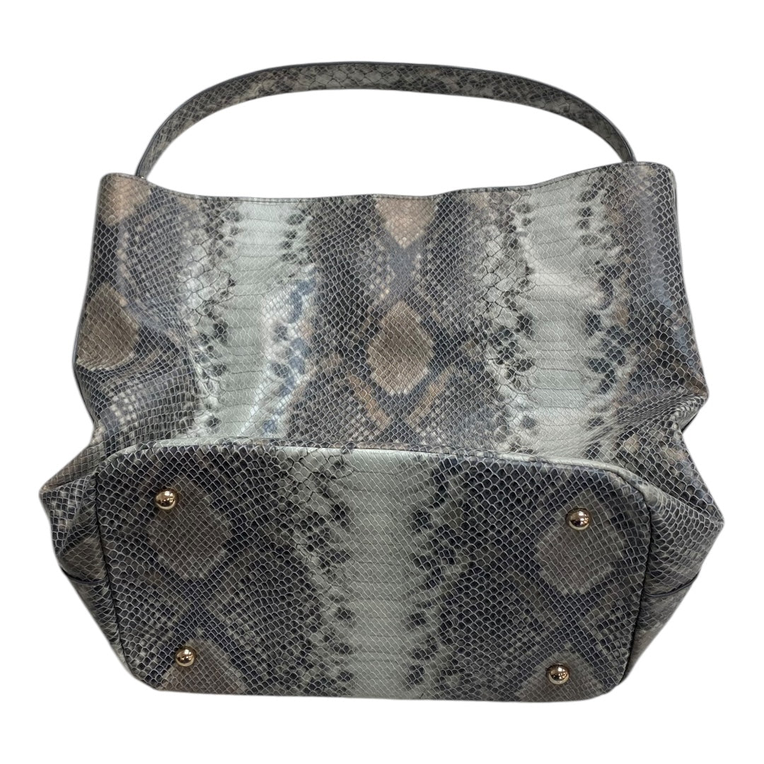 Handbag By Limited In Snakeskin Print, Size:Large