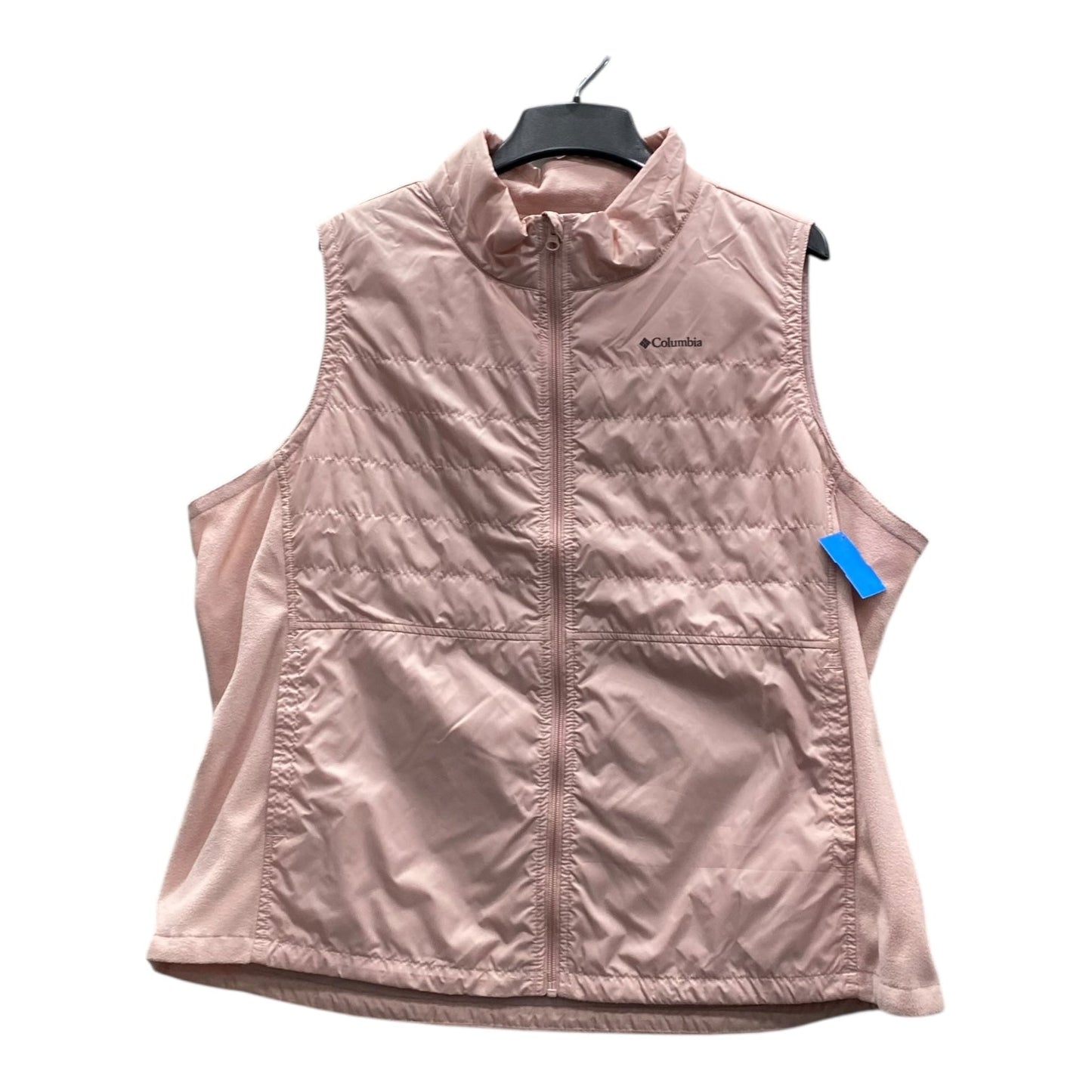 Vest Puffer & Quilted By Columbia In Pink, Size:2X