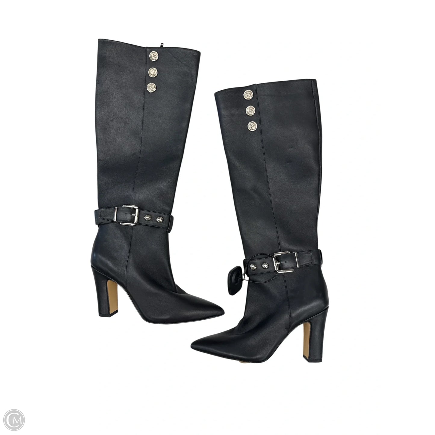 Boots Knee Heels By White House Black Market In Black, Size: 6