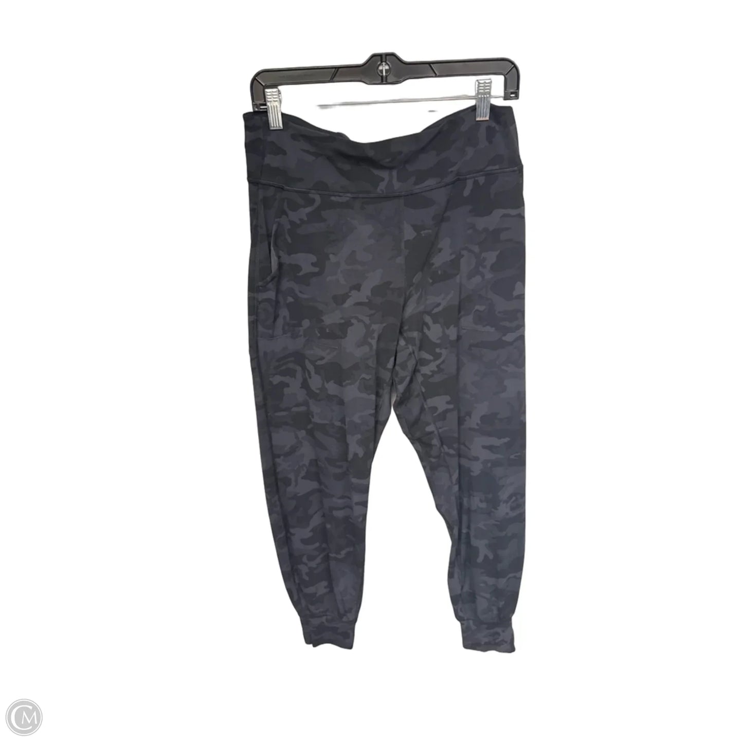 Athletic Leggings By Lululemon In Camouflage Print, Size: 12