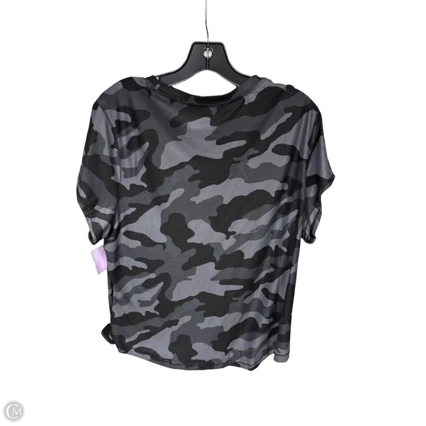Athletic Top Short Sleeve By Old Navy In Camouflage Print, Size: Xl