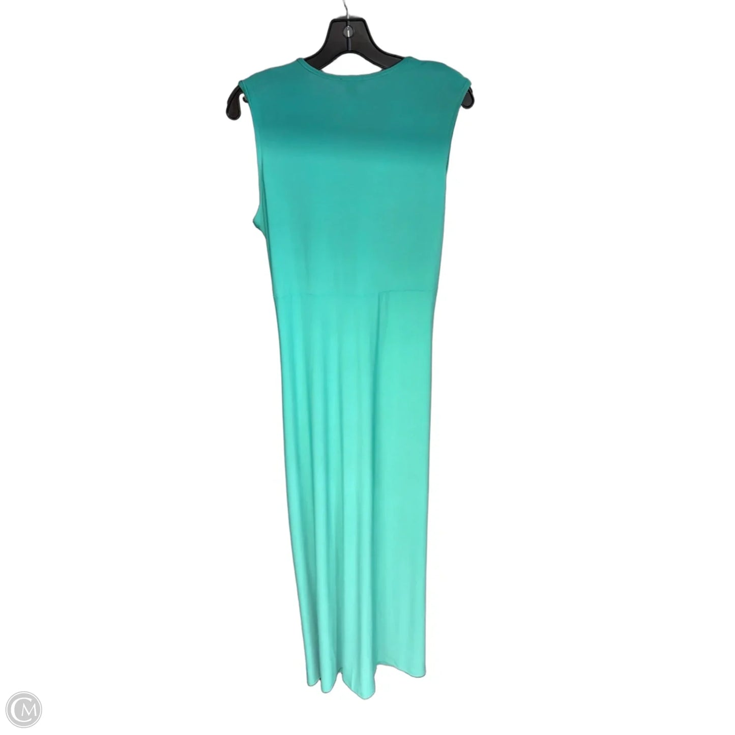 Dress Party Long By Iman Hsn In Green, Size: M