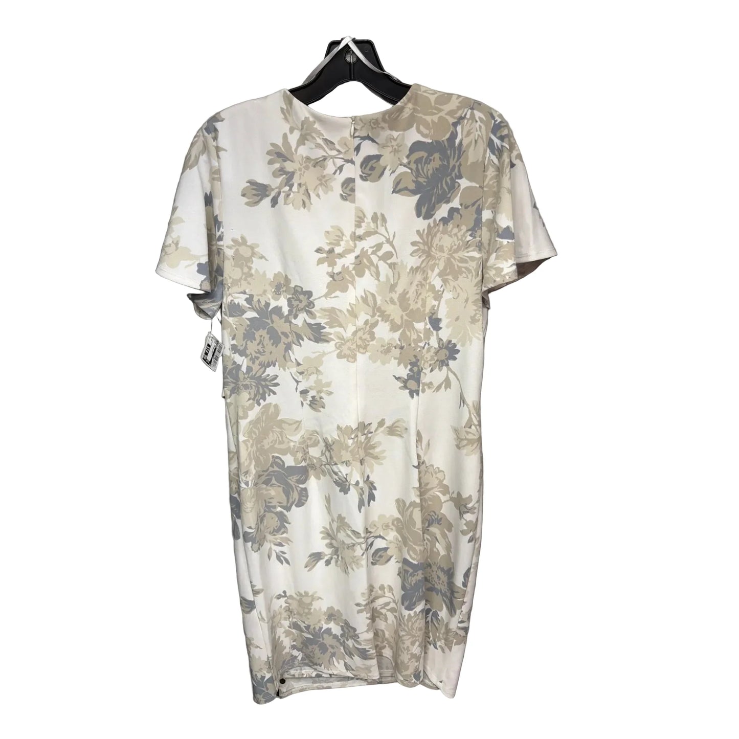 Dress Casual Midi By Glamour In White, Size: 16