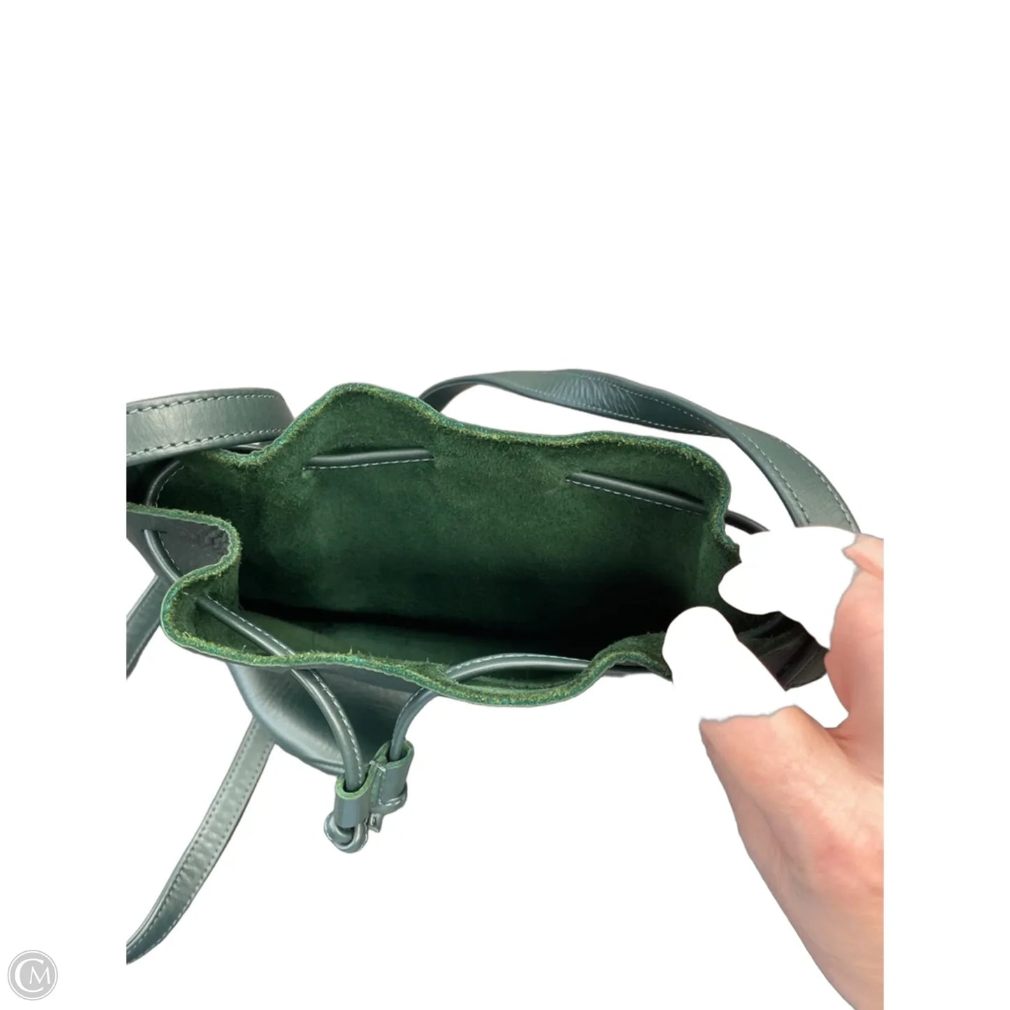 Crossbody Leather By Baggu, Size: Small