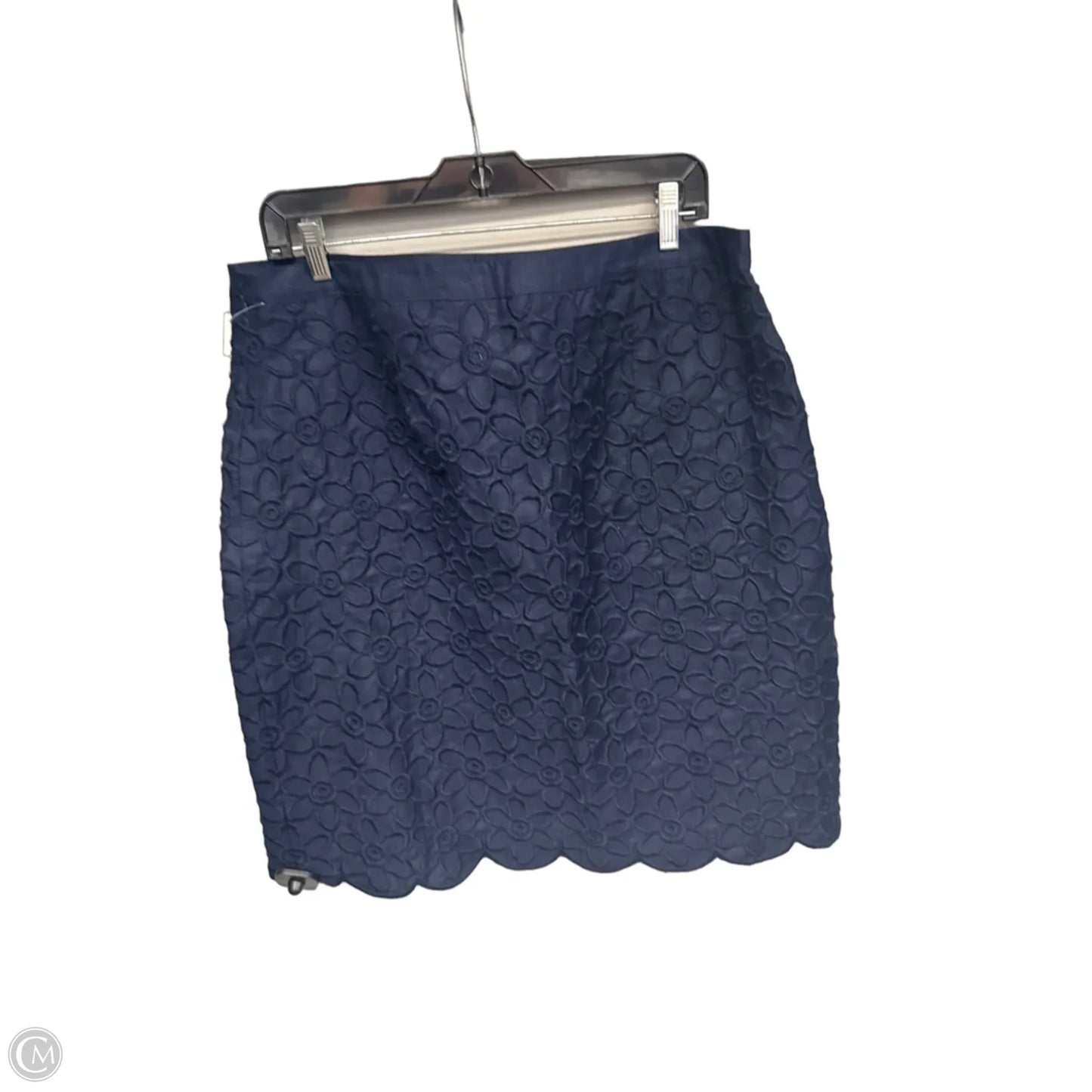 Skirt Midi By Talbots In Navy, Size: Xl