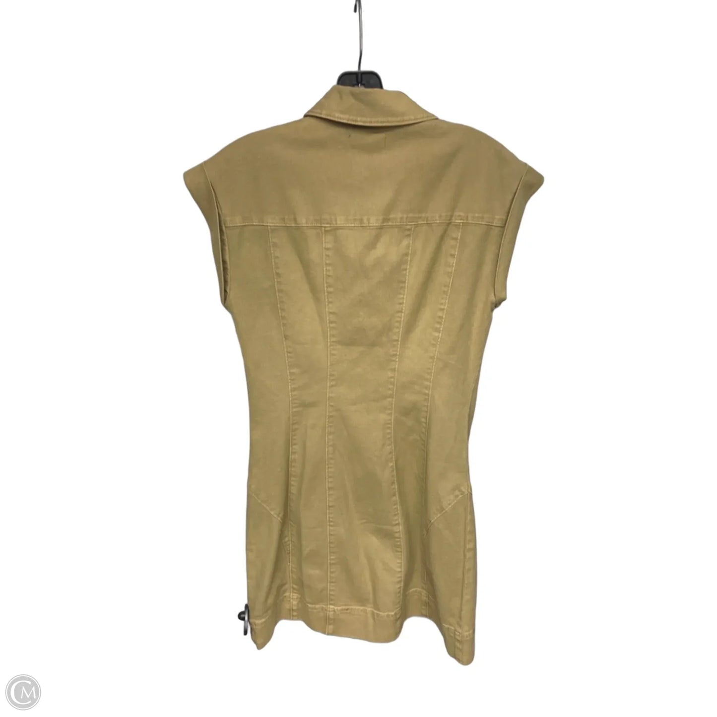 Dress Casual Midi By Paige In Tan, Size: 4