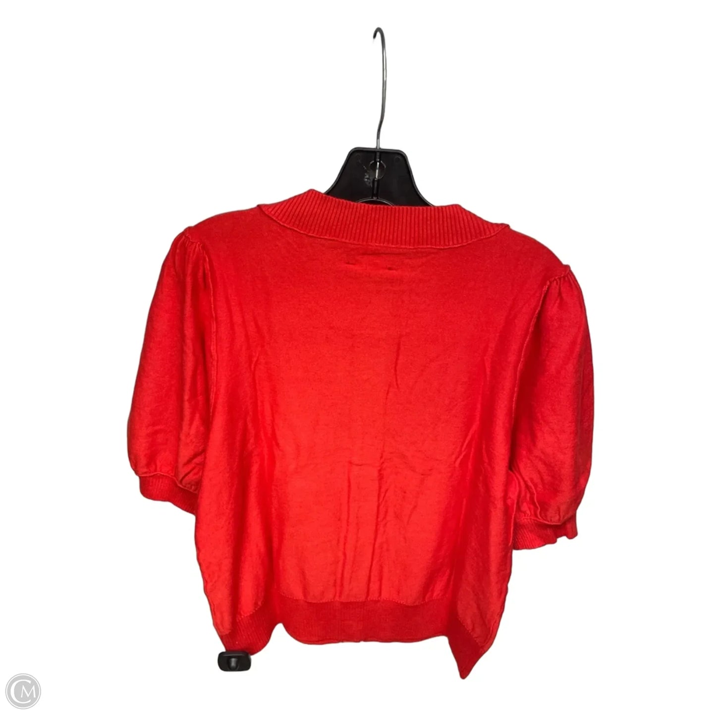 Top Short Sleeve By Clothes Mentor In Orange, Size: M