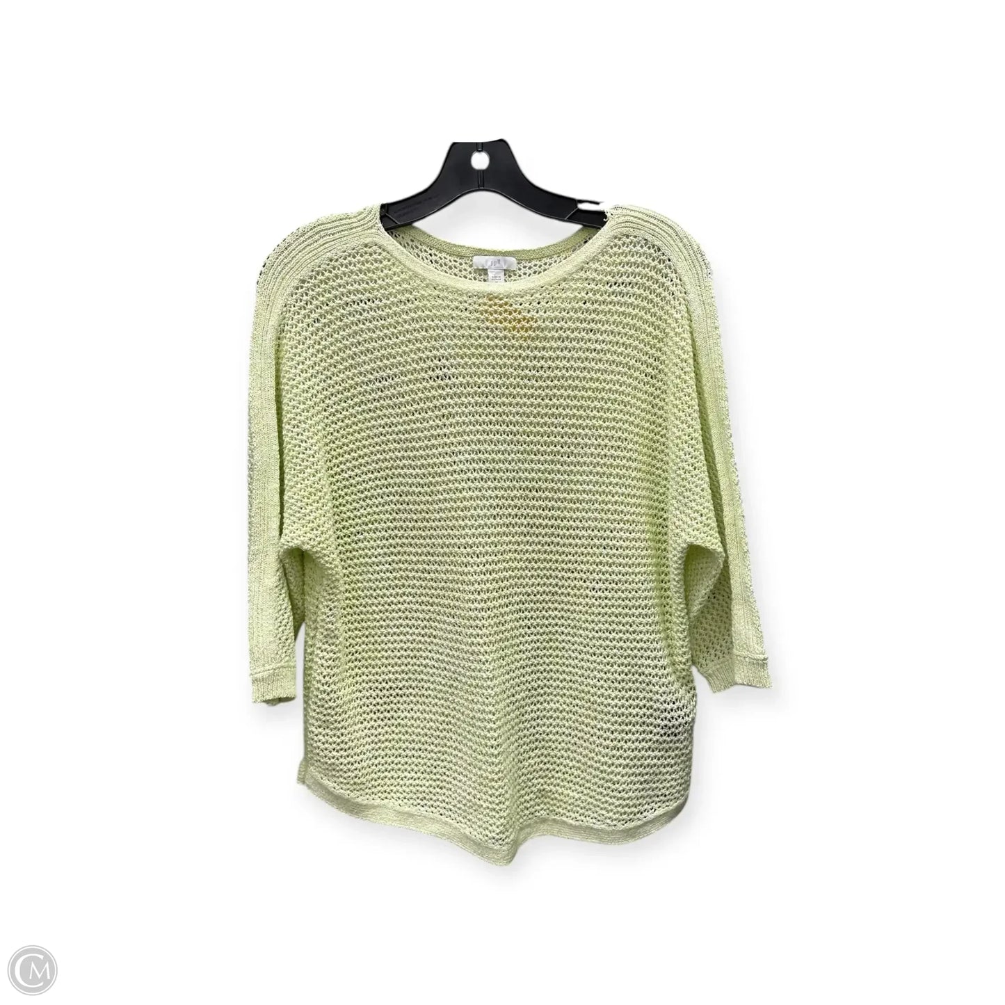 Tunic 3/4 Sleeve By J. Jill In Green, Size: Xs