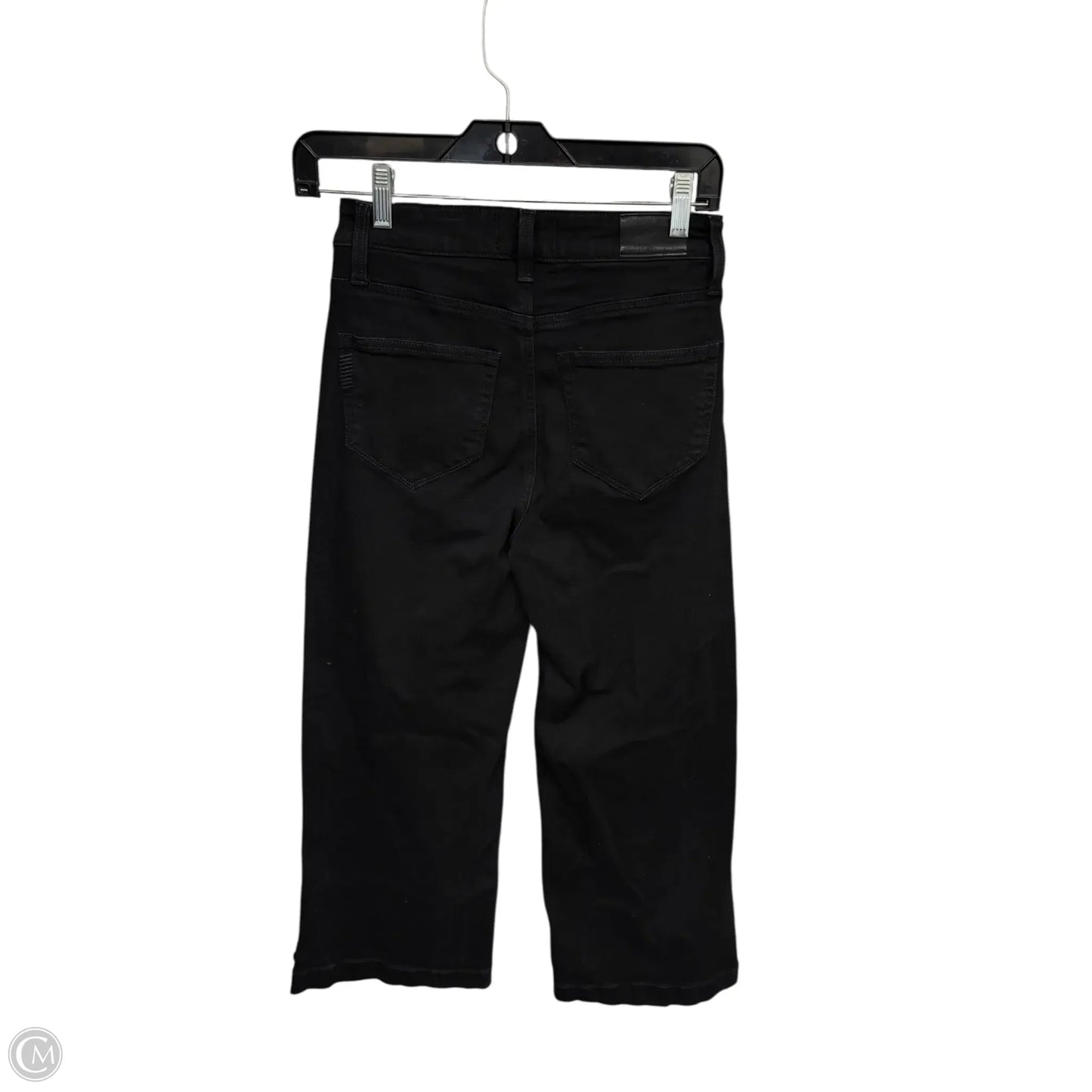 Jeans Wide Leg By Paige In Black, Size: 2