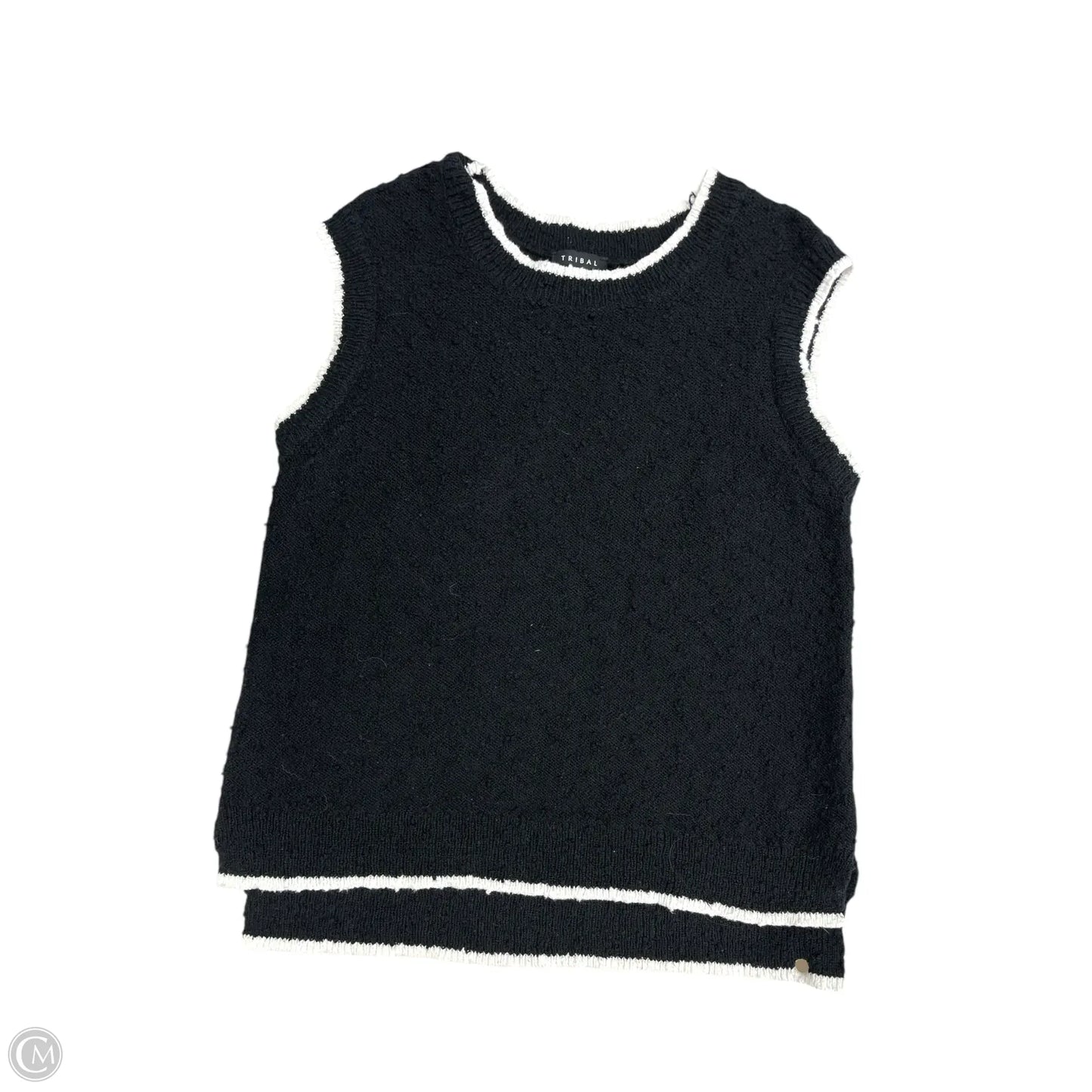 Top Sleeveless By Tribal In Black, Size: Sp