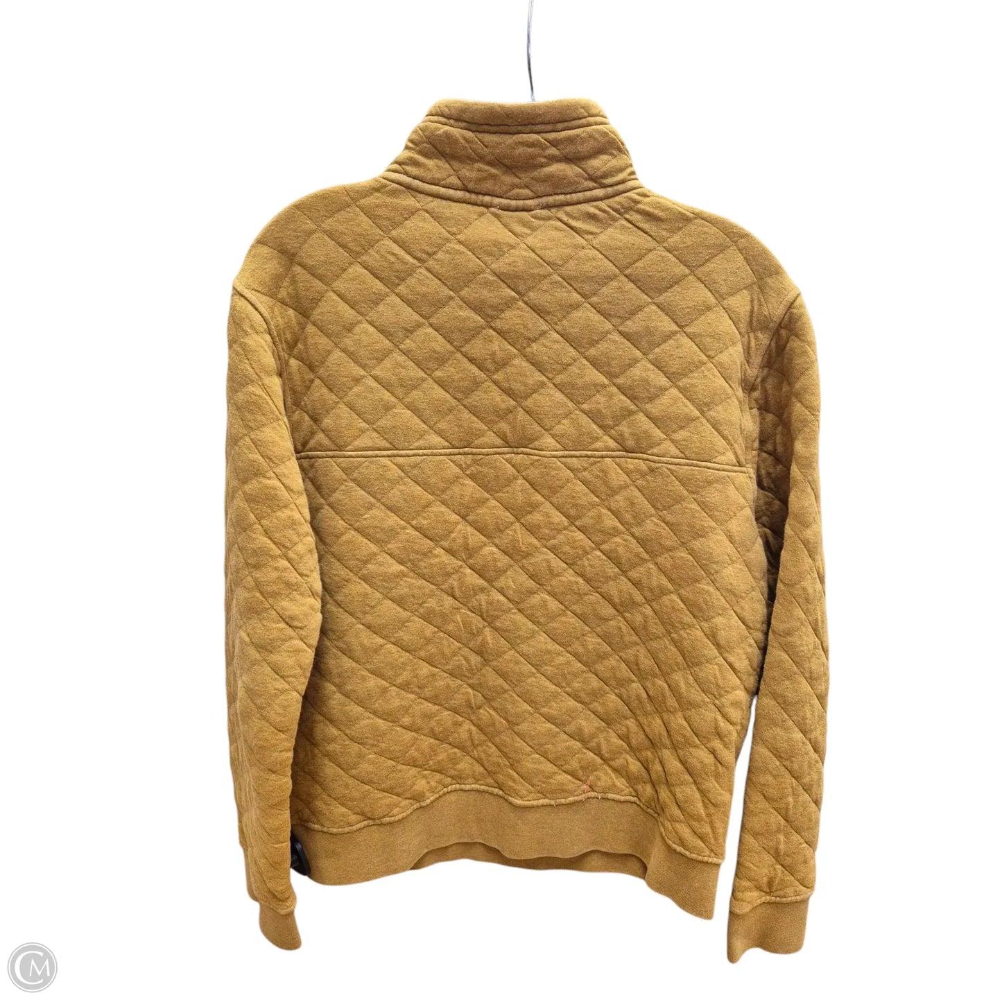 Athletic Sweatshirt Crewneck By Patagonia In Yellow, Size: S