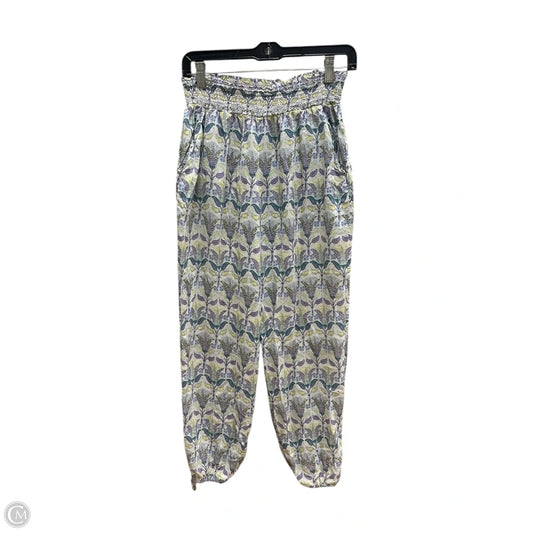 Pants Designer By Tory Burch In Blue & White, Size: Xs