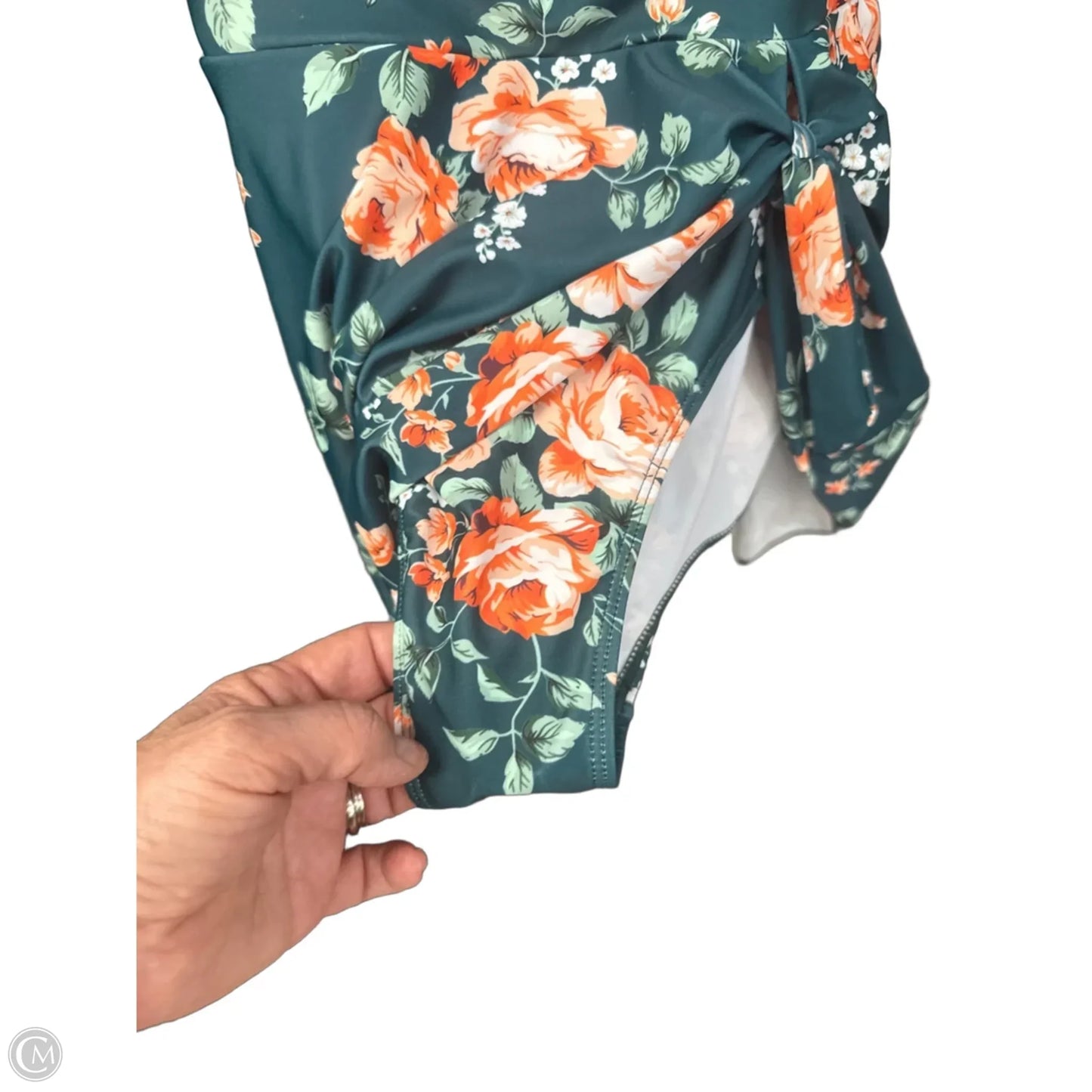 Swimsuit By Clothes Mentor In Green, Size: L