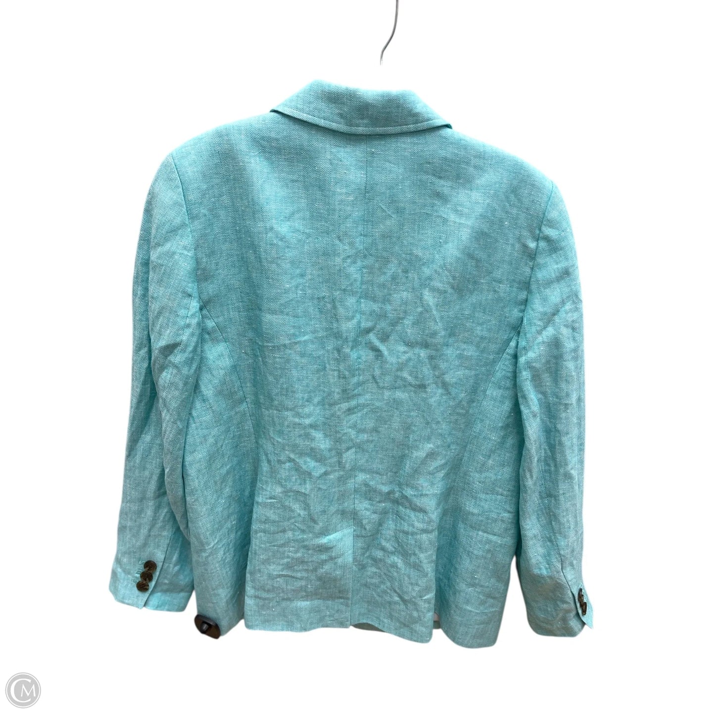 Blazer By Talbots In Aqua, Size: 12