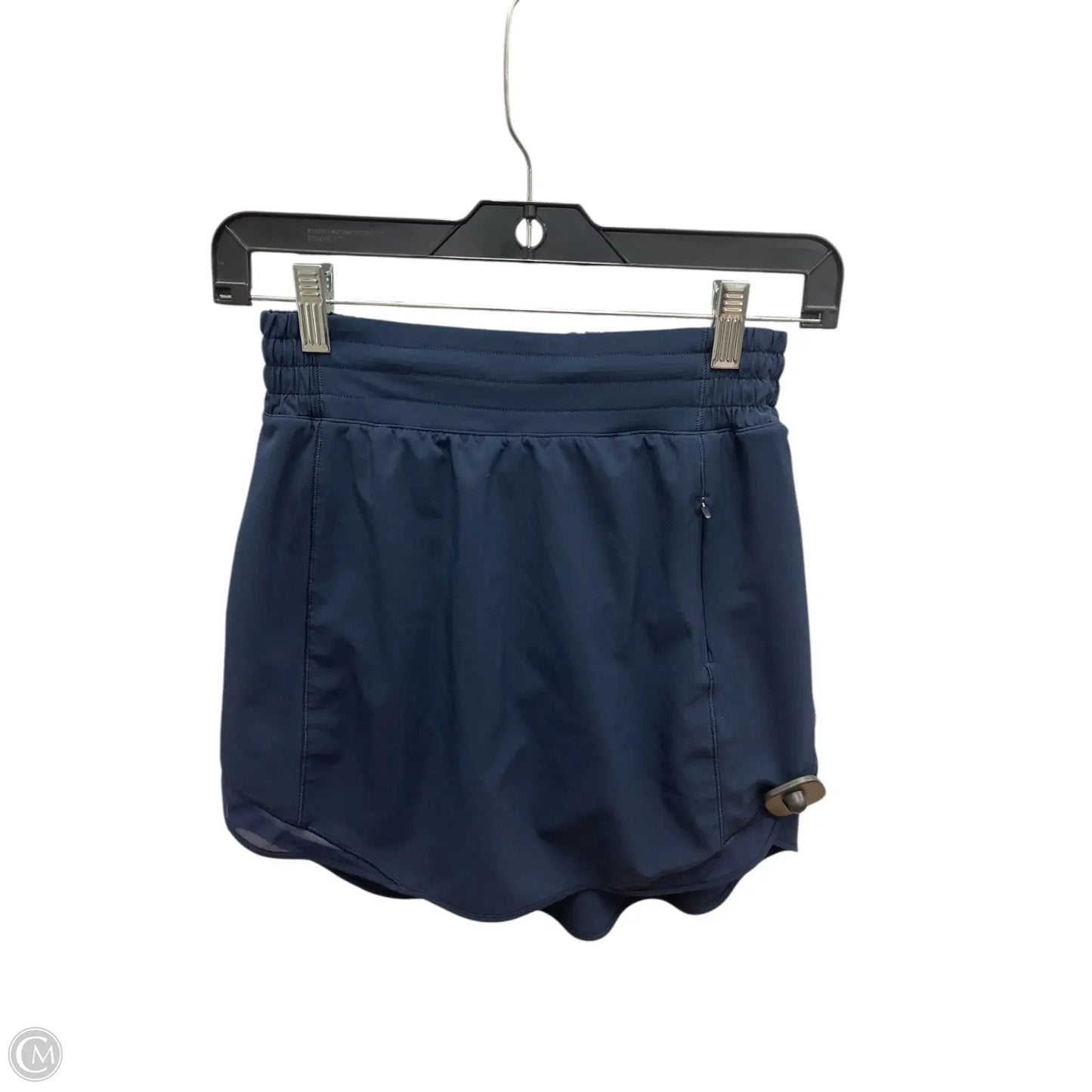 Athletic Skort By Lululemon In Navy, Size: 4