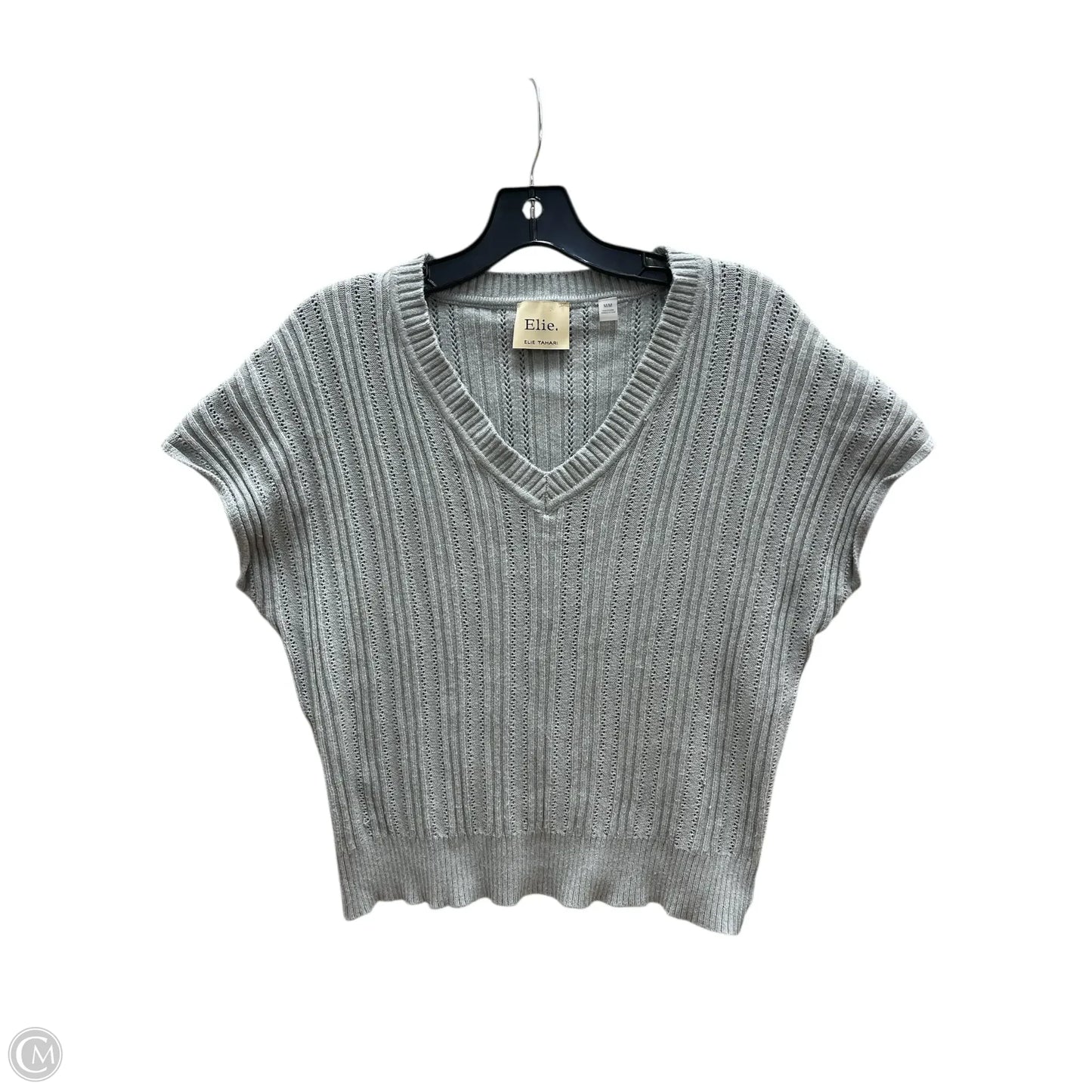 Top Sleeveless By Elie Tahari In Green, Size: M