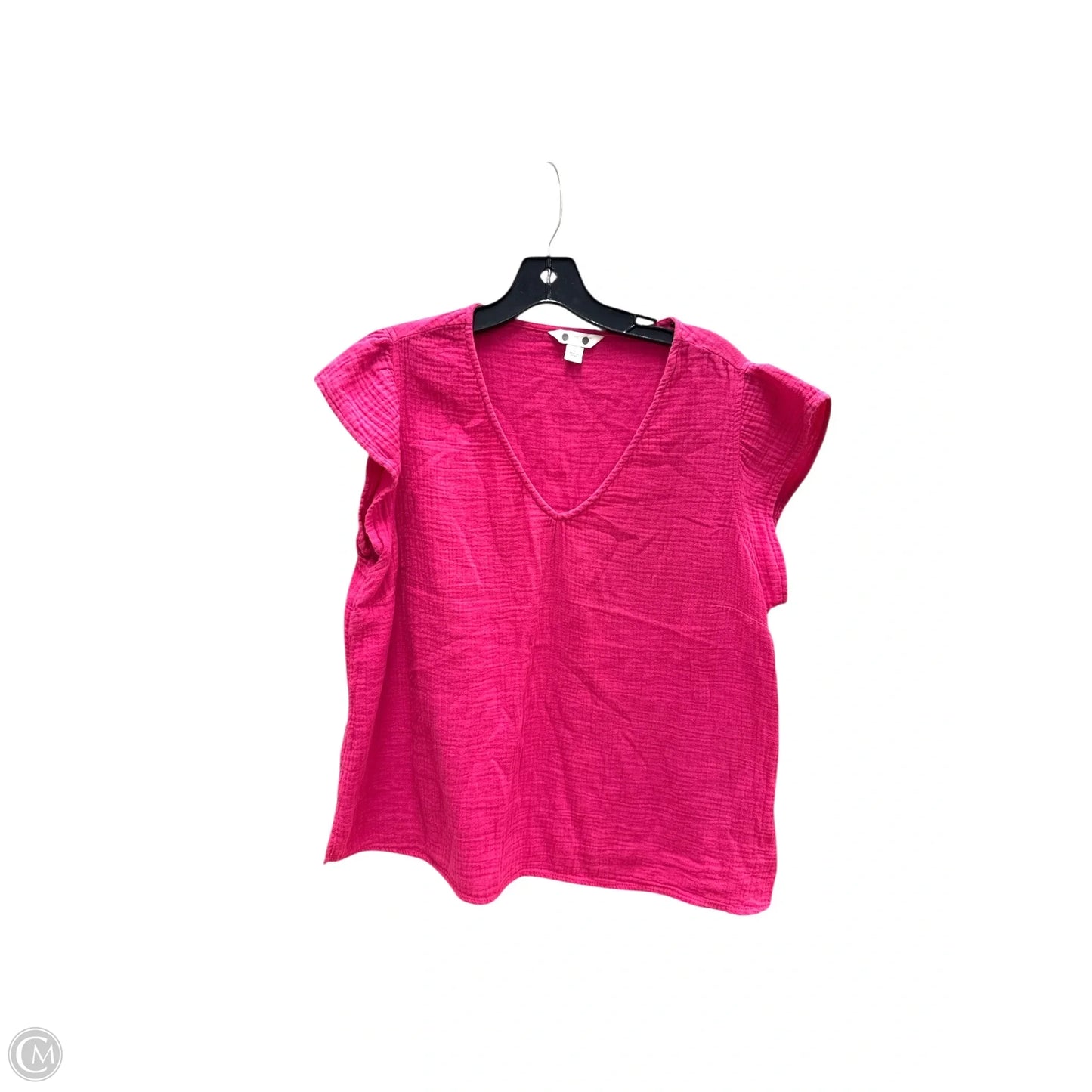 Top Sleeveless By Three Dots In Pink, Size: L