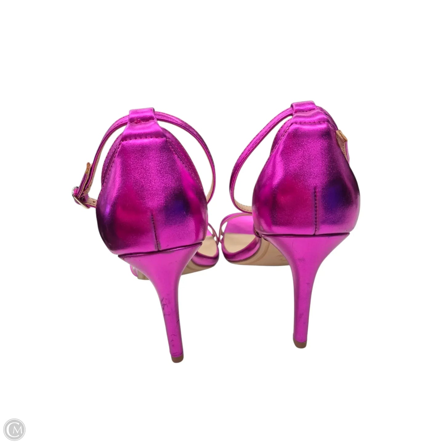 Sandals Heels Stiletto By A New Day In Pink, Size: 10