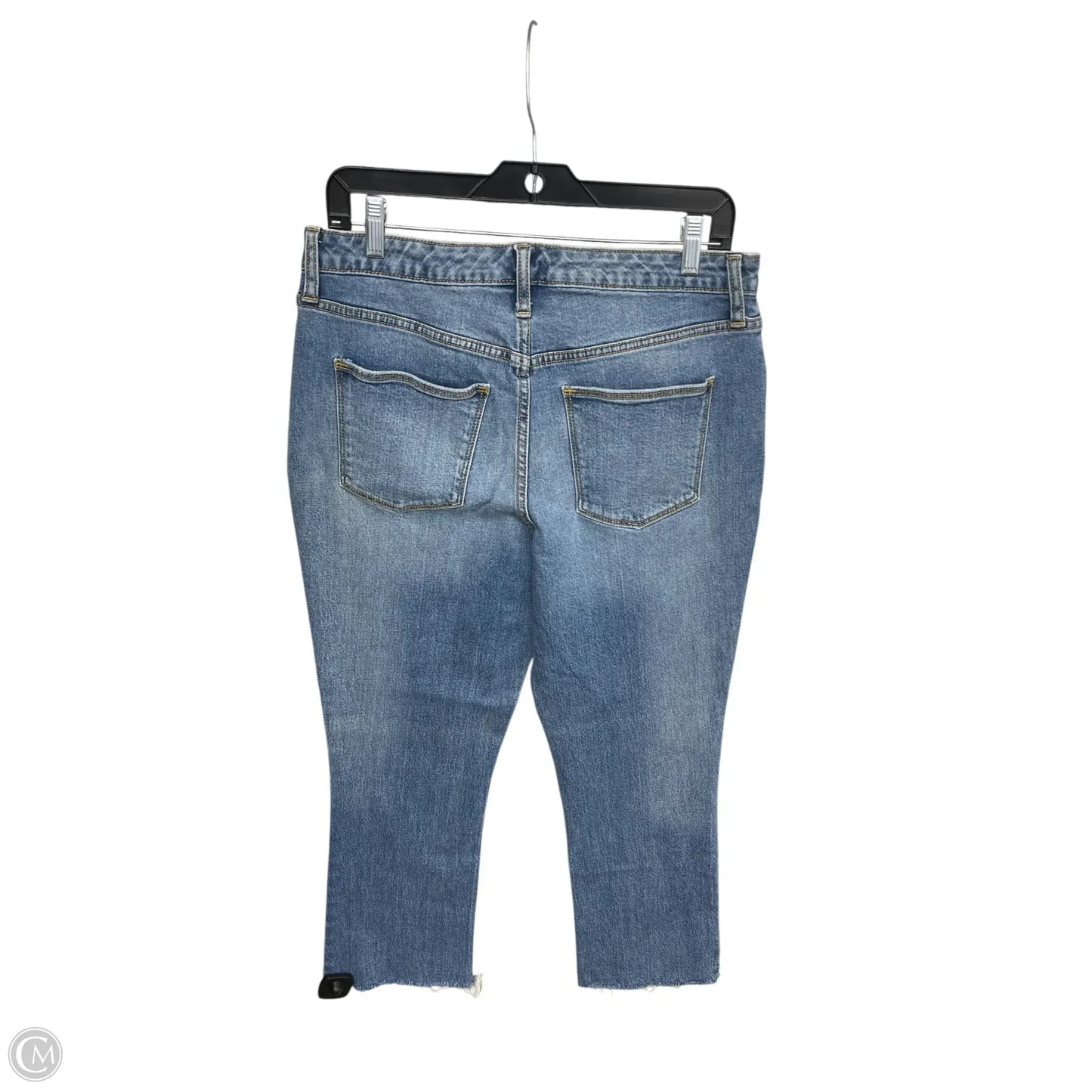 Jeans Cropped By Universal Thread In Blue Denim, Size: 10