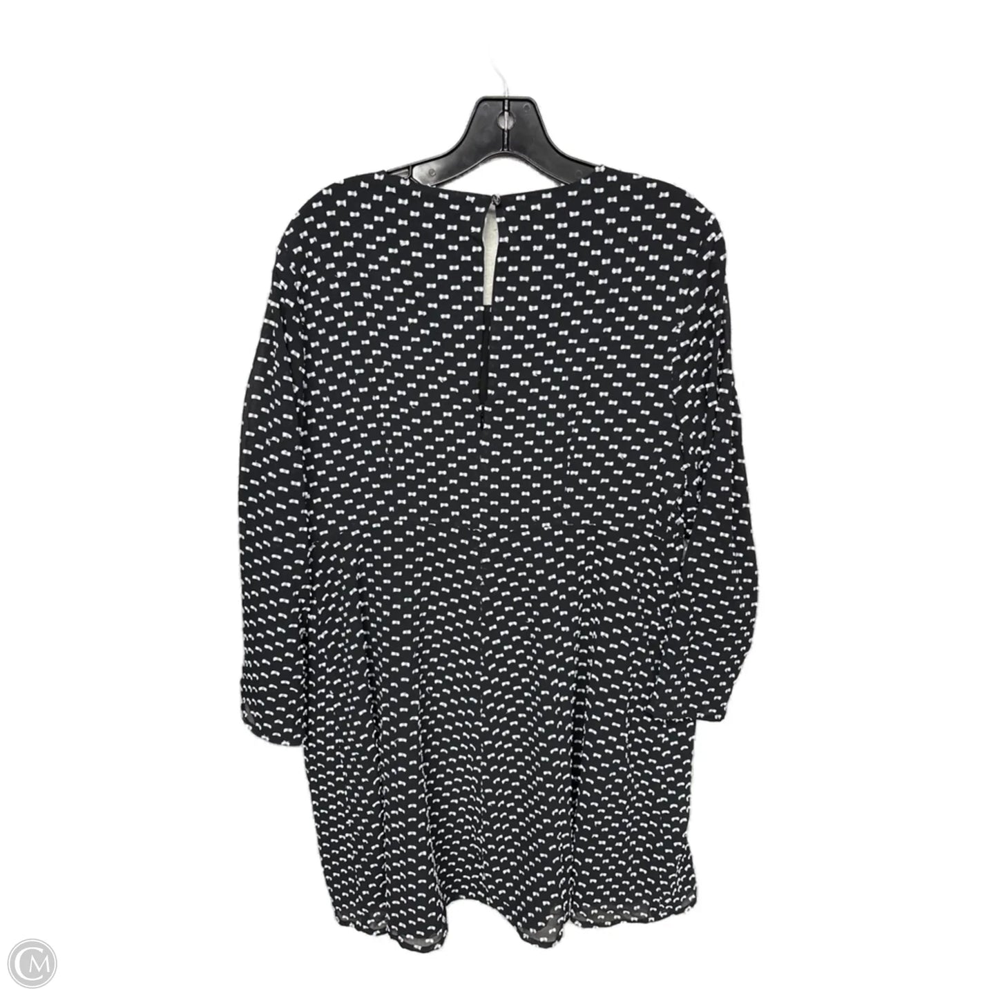 Dress Party Midi By Cece In Black & White, Size: 14