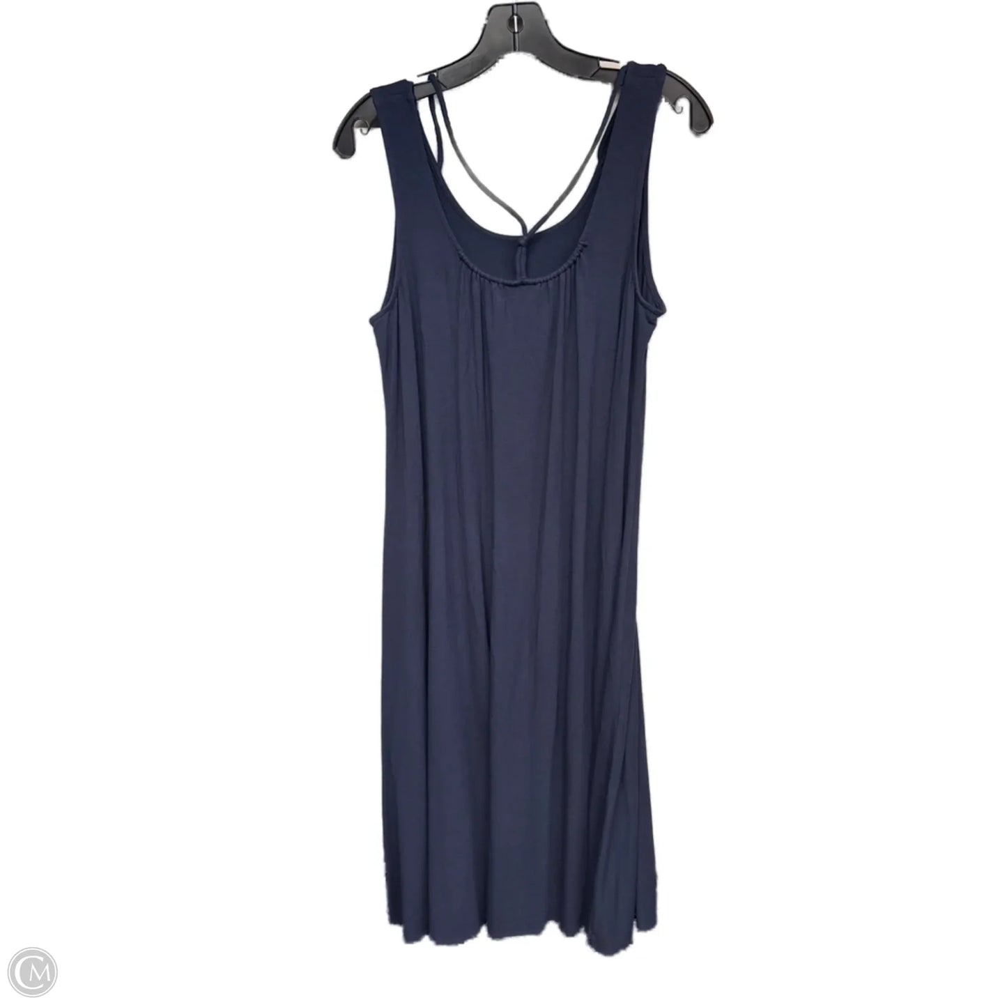 Dress Casual Maxi By Eileen Fisher In Navy, Size: L