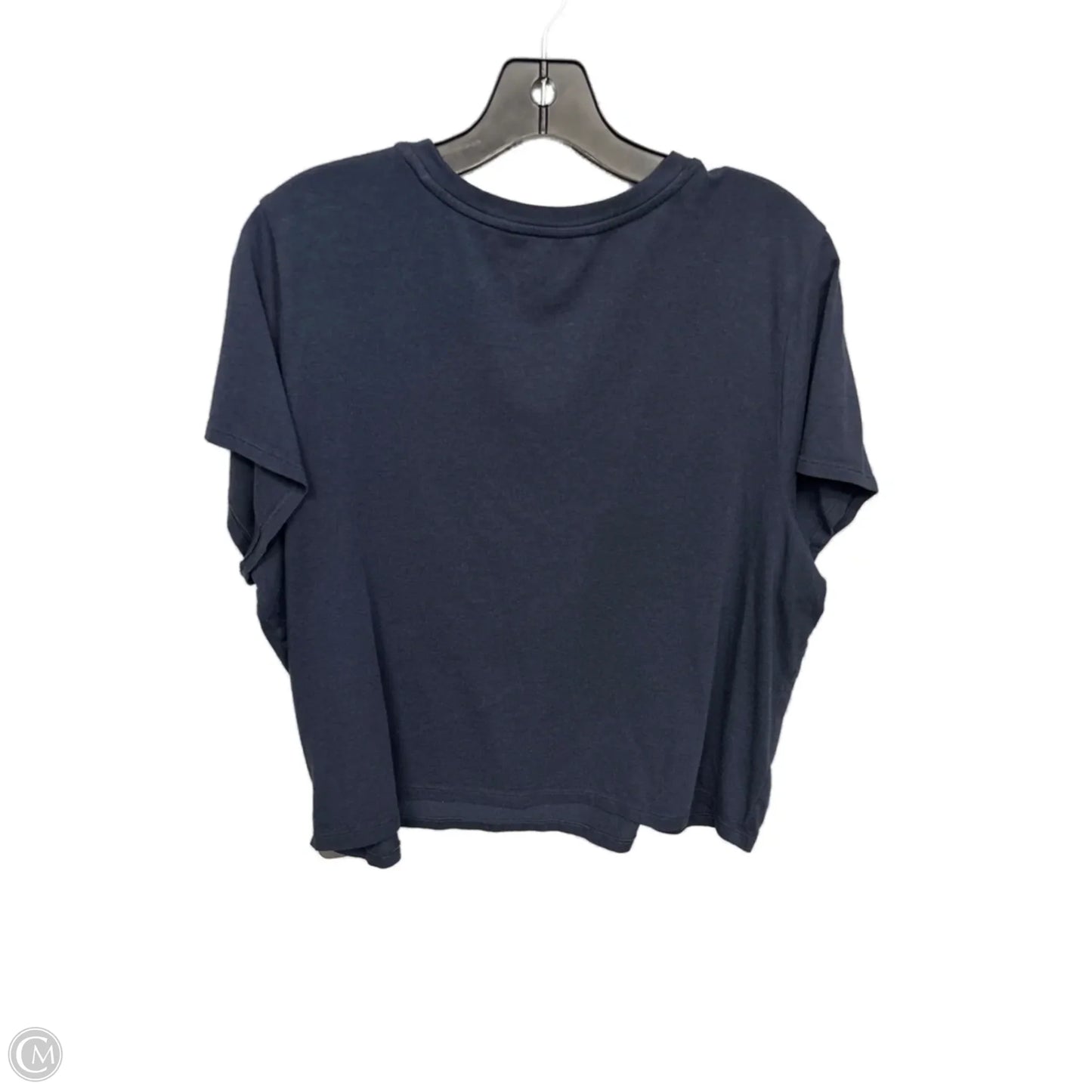 Top Short Sleeve Basic By Old Navy In Navy, Size: 2x