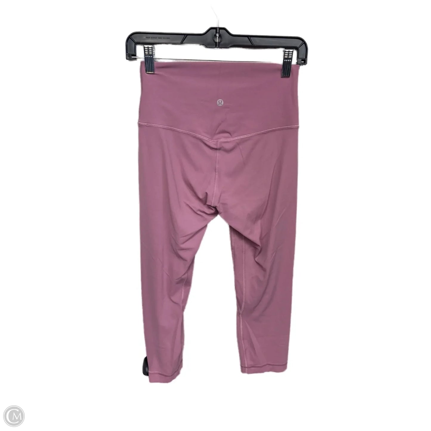 Athletic Capris By Lululemon In Pink, Size: 6