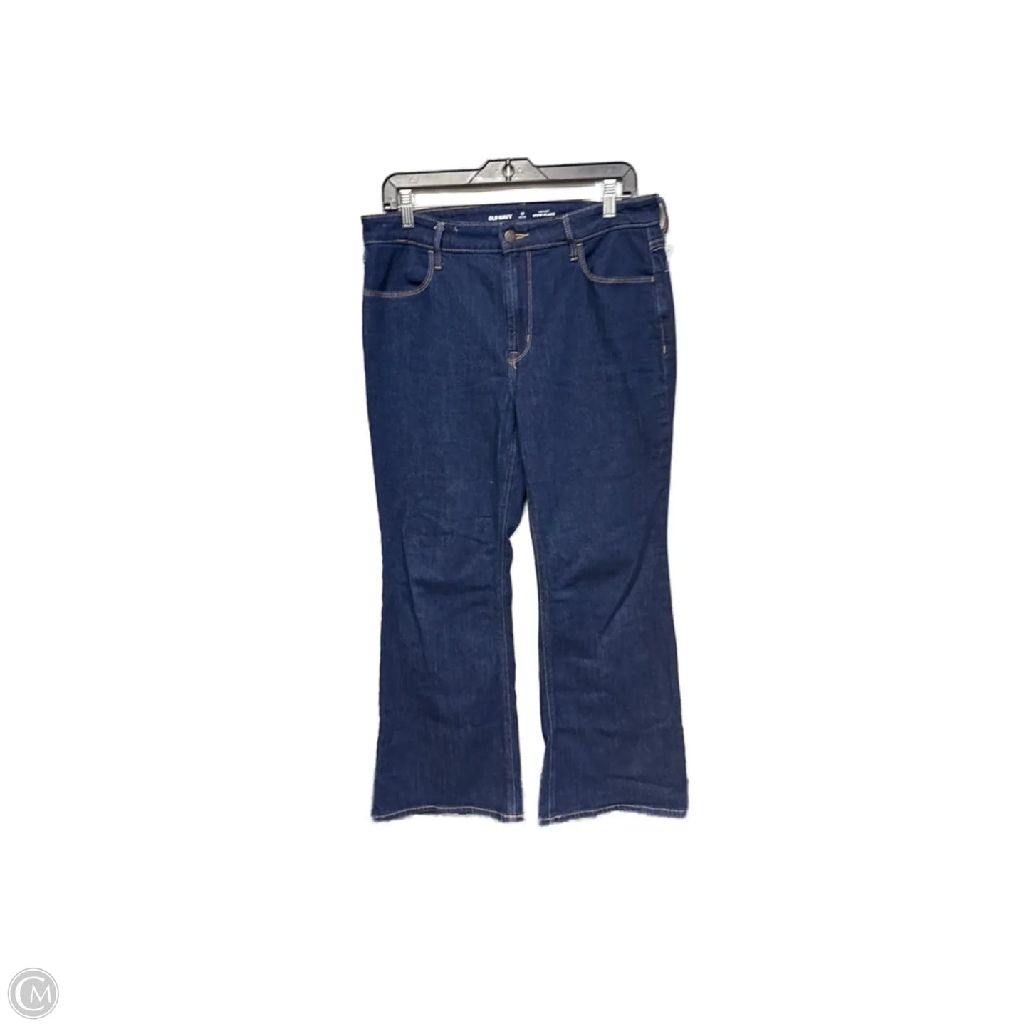 Jeans Flared By Old Navy In Blue Denim, Size: 12