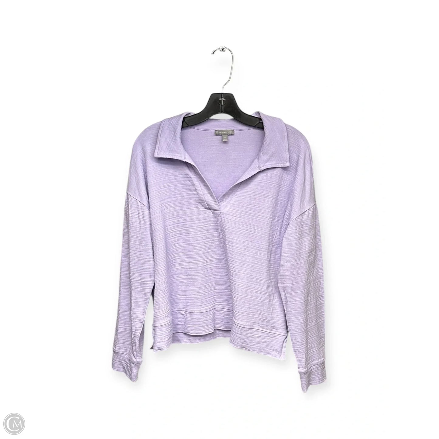 Top Long Sleeve By Talbots In Purple, Size: M