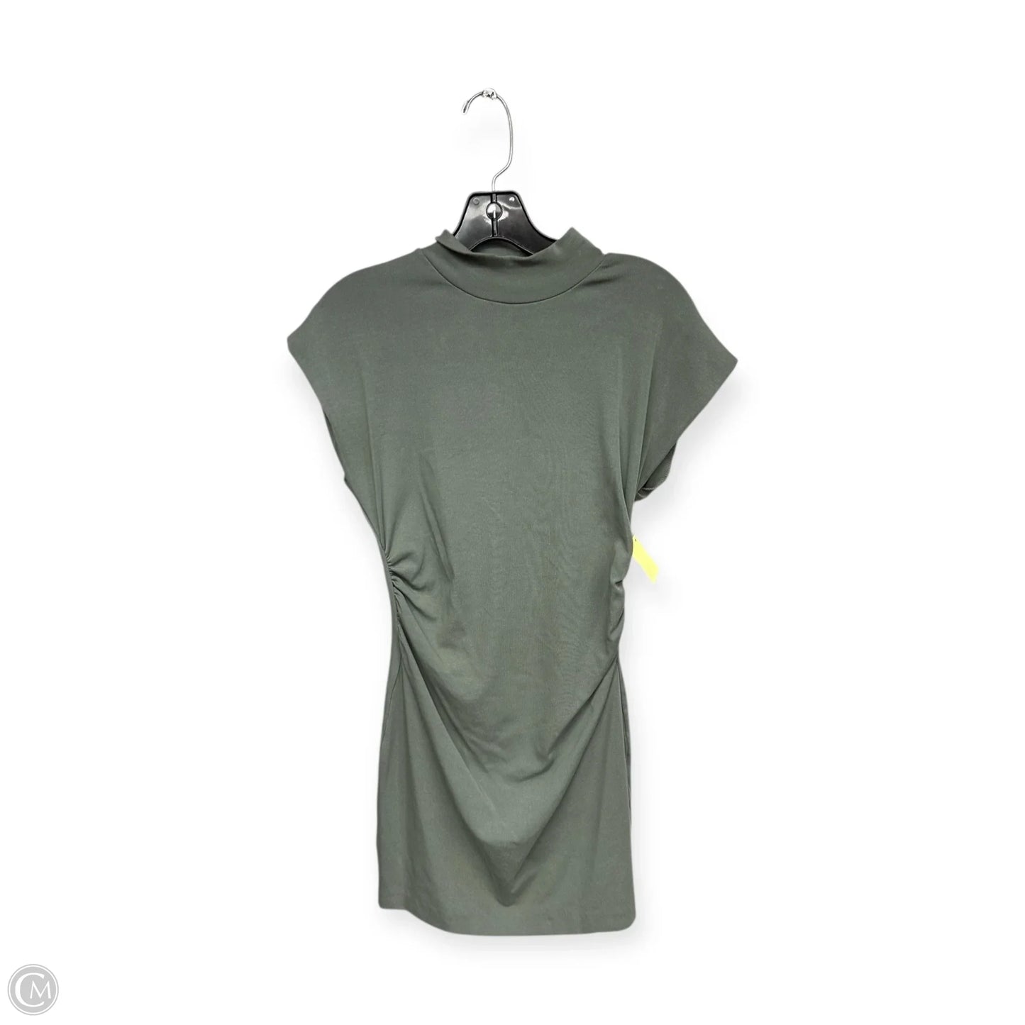 Dress Casual Short By Zara In Green, Size: L