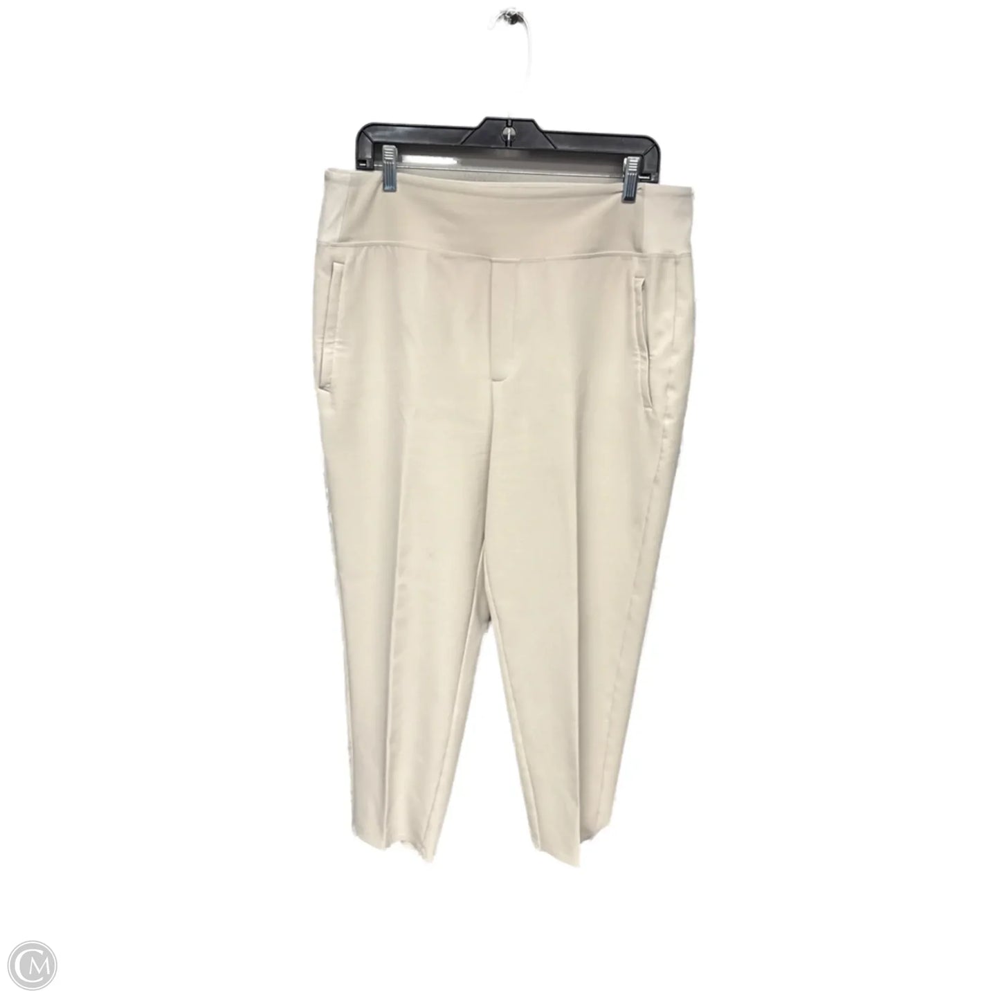 Athletic Pants By Athleta In Cream, Size: 14