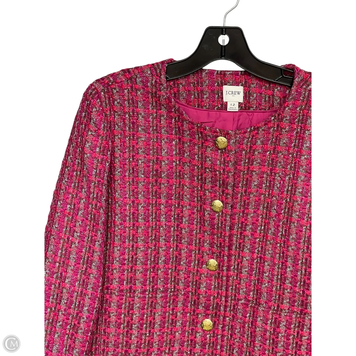 Blazer By J. Crew In Pink, Size: 12