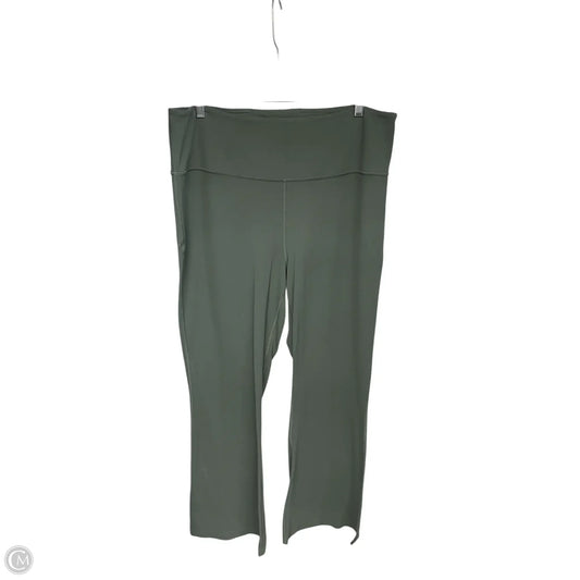 Athletic Pants By Lululemon In Green, Size: 16