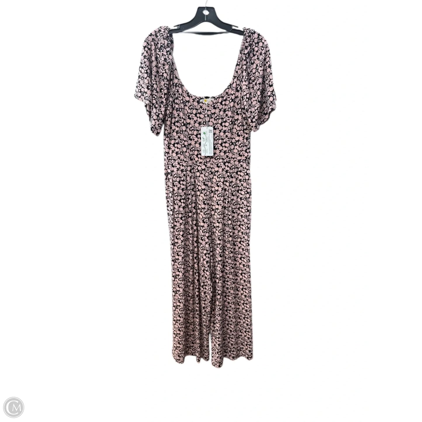 Jumpsuit By Boden In Black & Pink, Size: 8