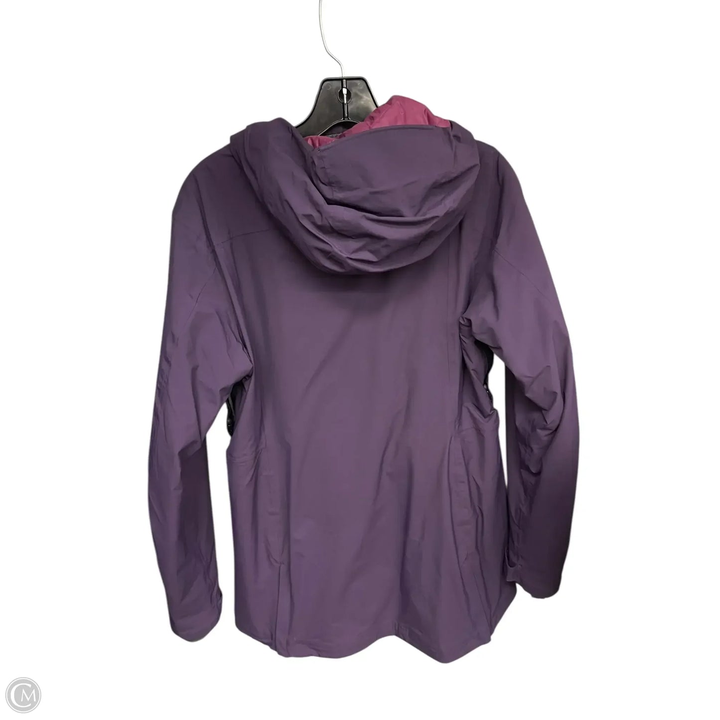 Jacket Windbreaker By L.l. Bean In Purple, Size: S